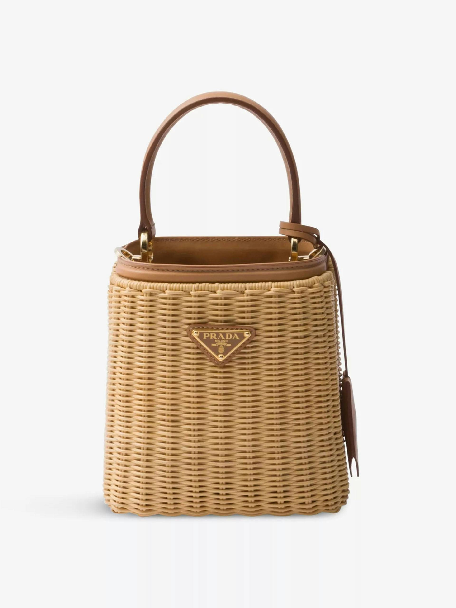 Panier woven tote bag