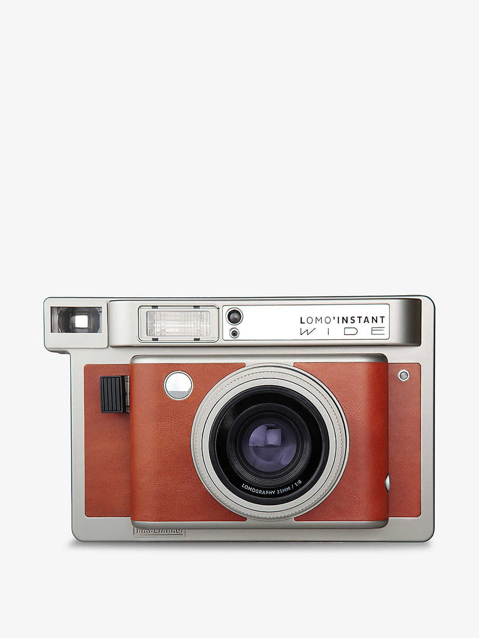 Lomo'Instant Wide Central Park instant camera with lens attachments