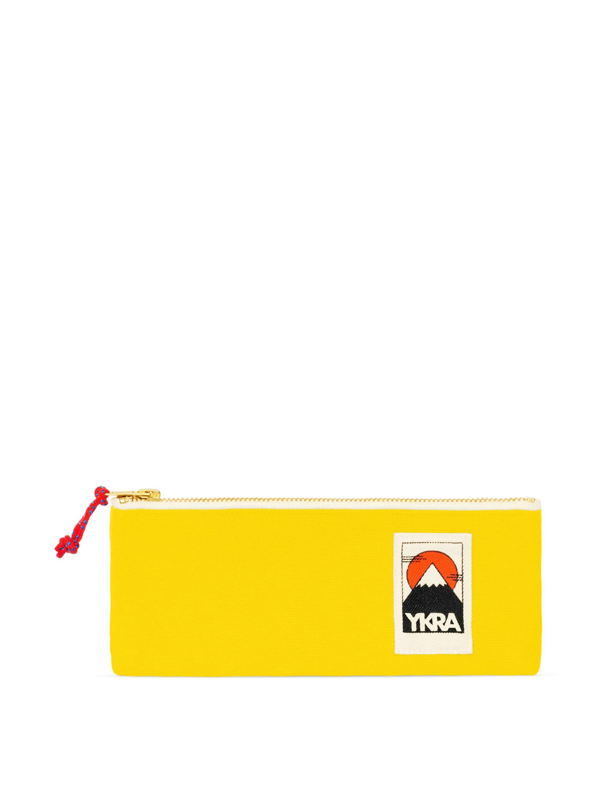 Yellow pencil case