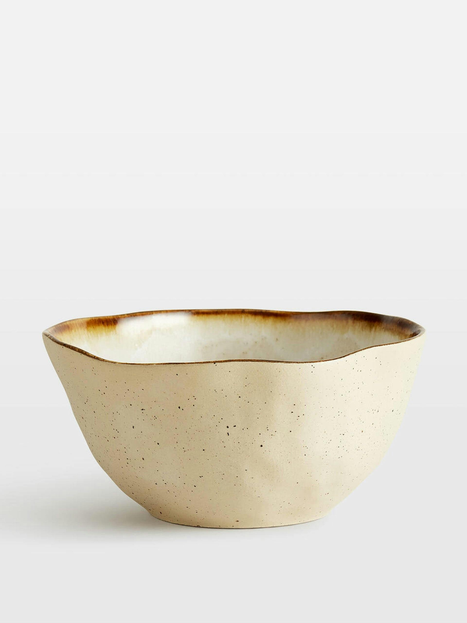 Emden stoneware cereal bowls (set of 4)