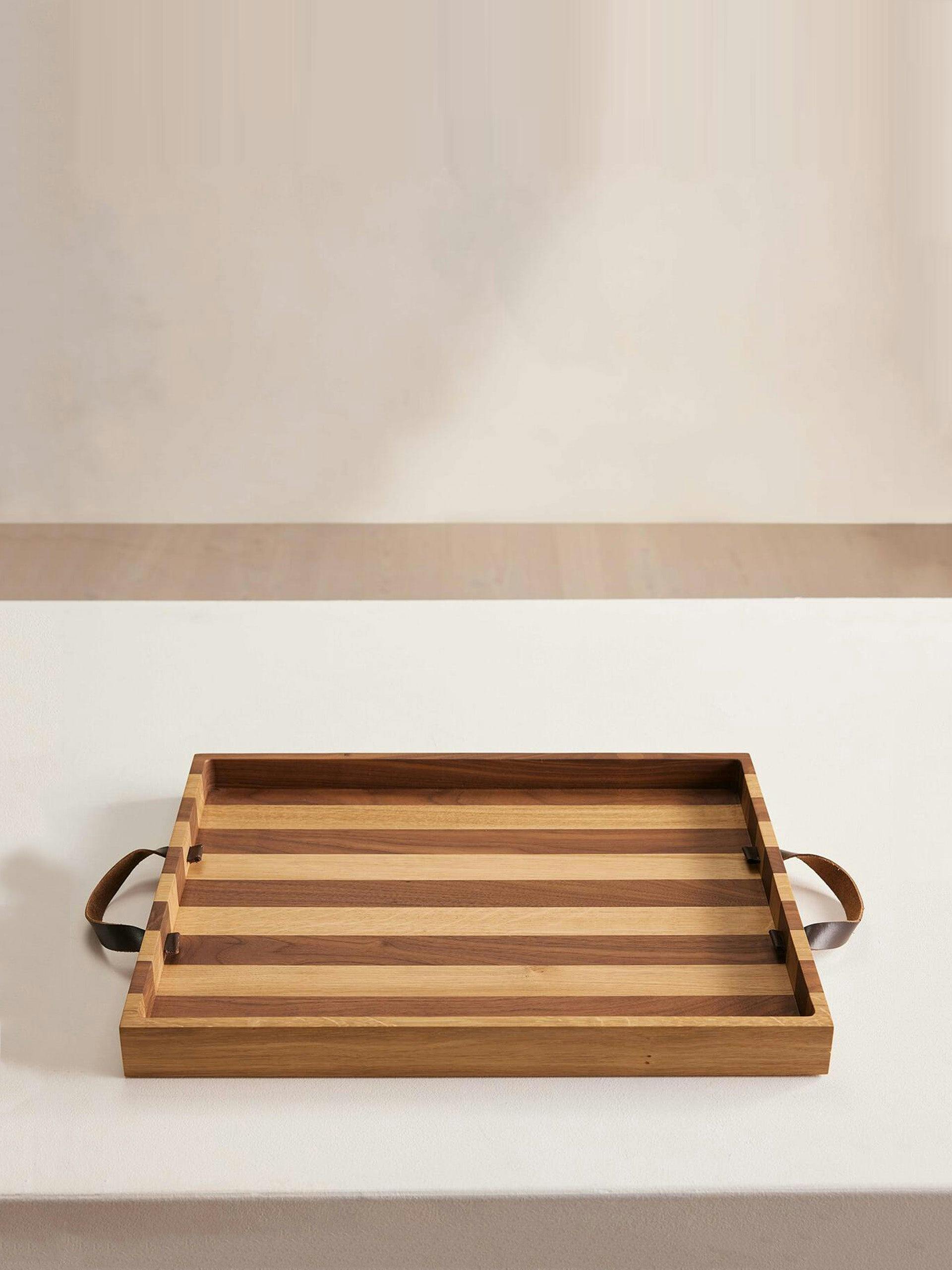 Forest stripe tray