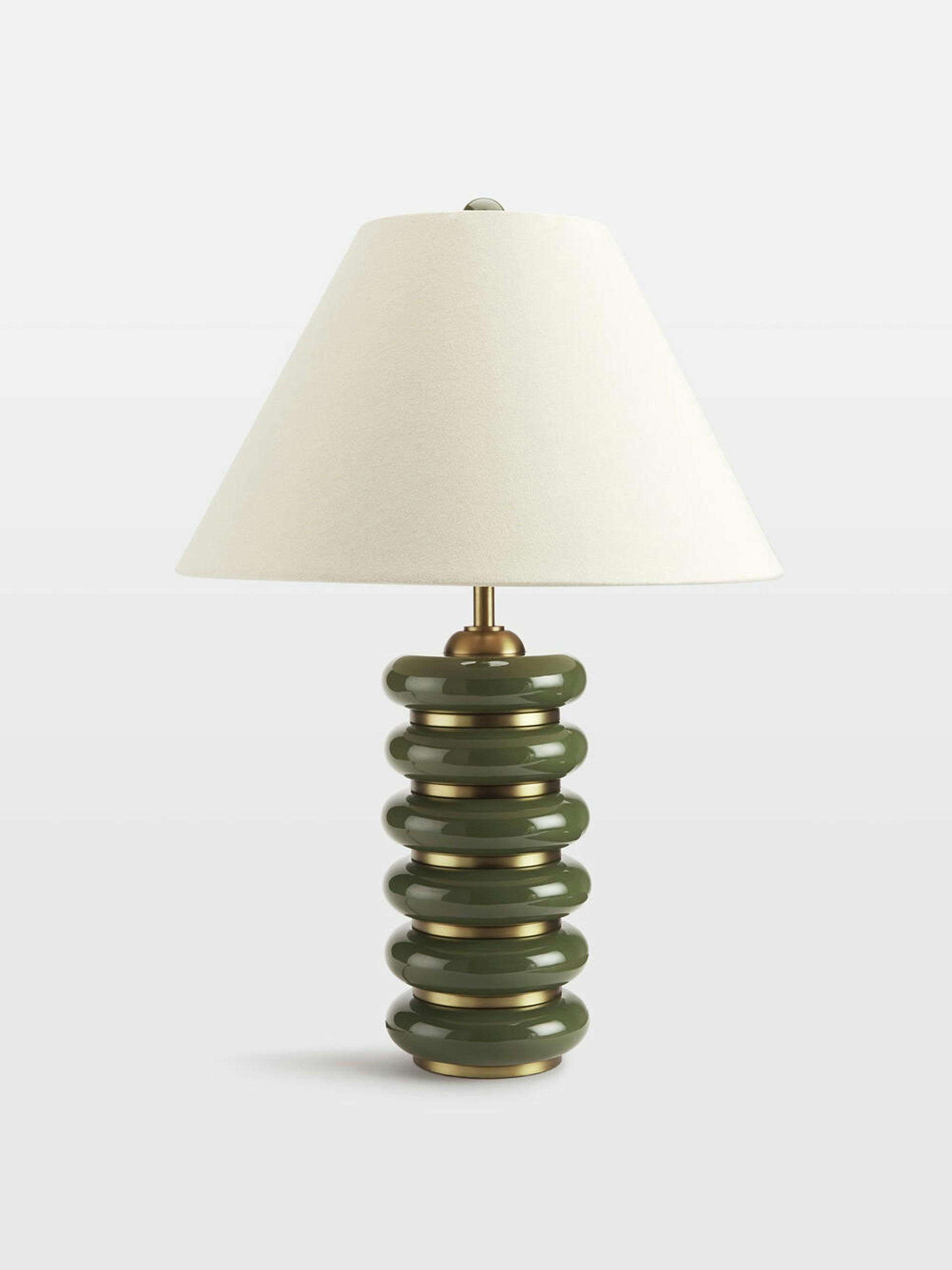 Table lamp in Olive
