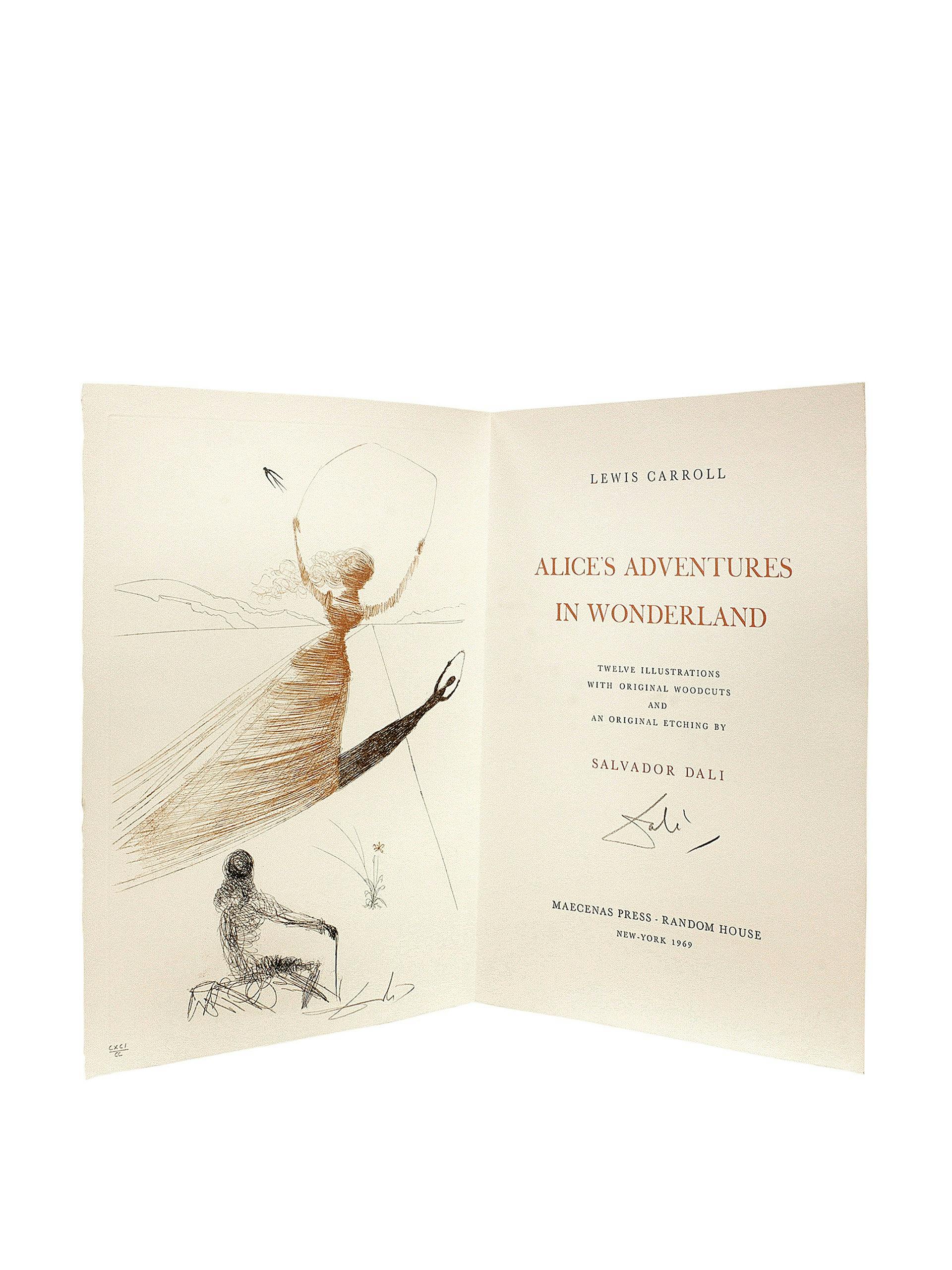 Limited-edition hardback book with illustrations by Salvador Dali