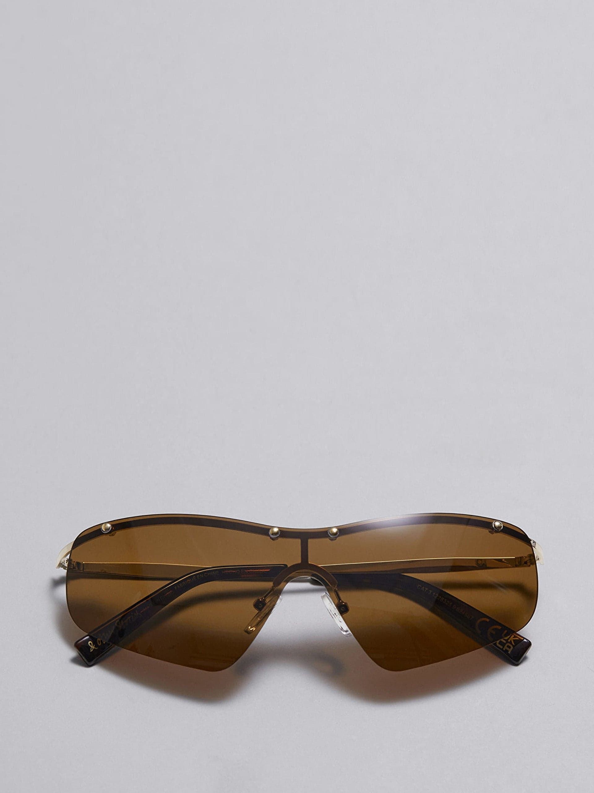 Rimless sunglasses