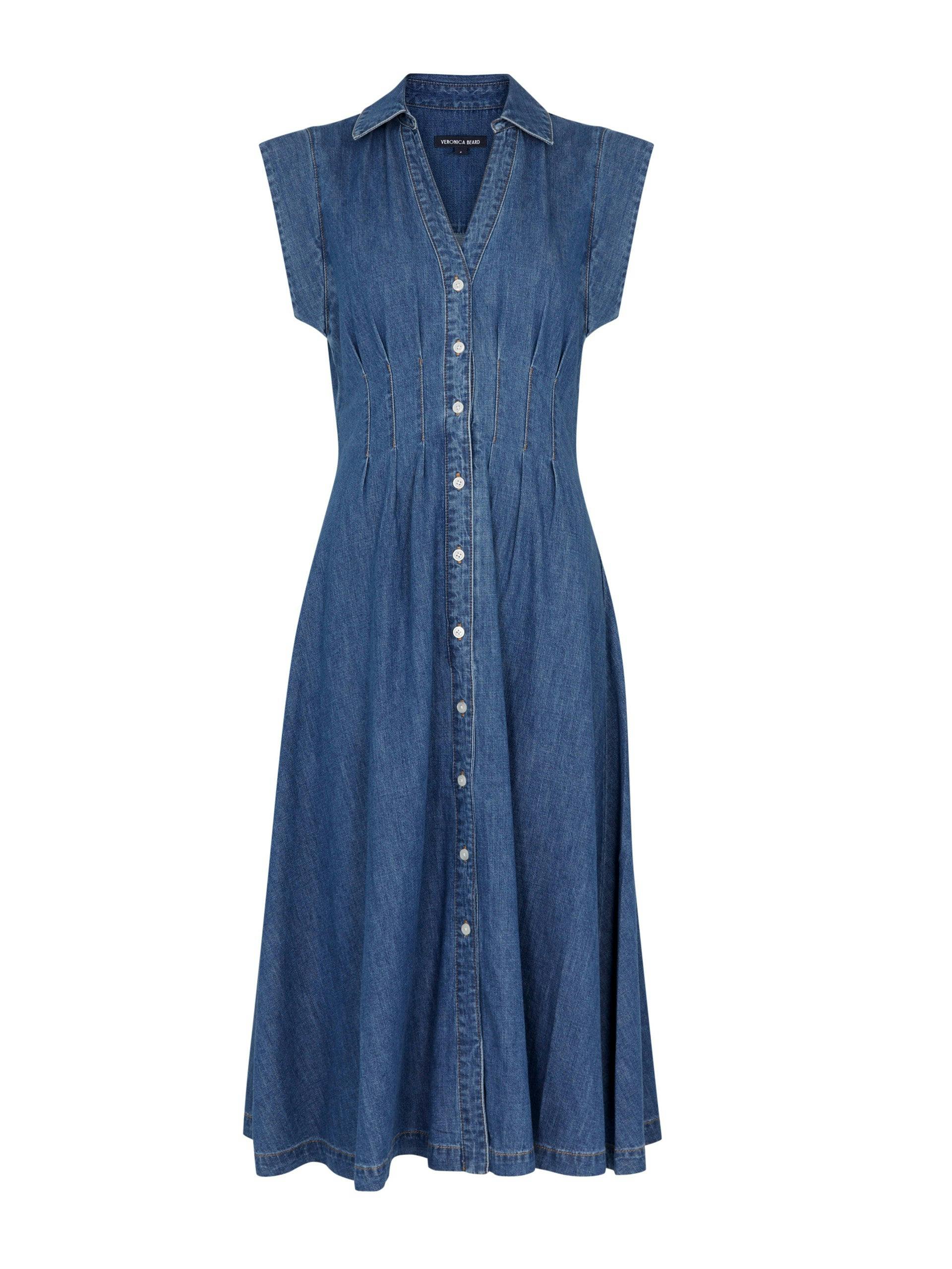 Ruben cotton chambray shirtdress