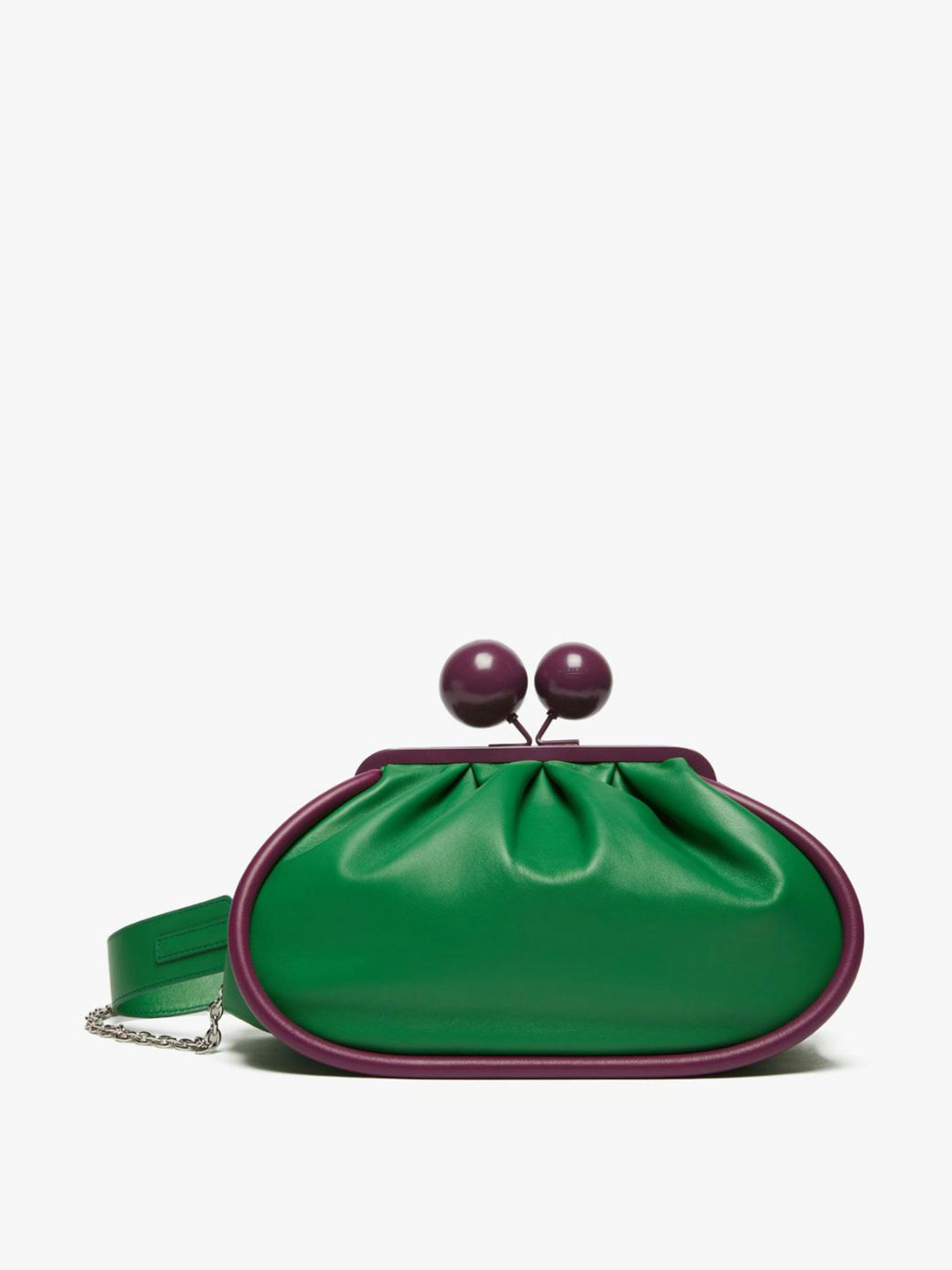 Medium Pasticcino Bag in nappa leather in green