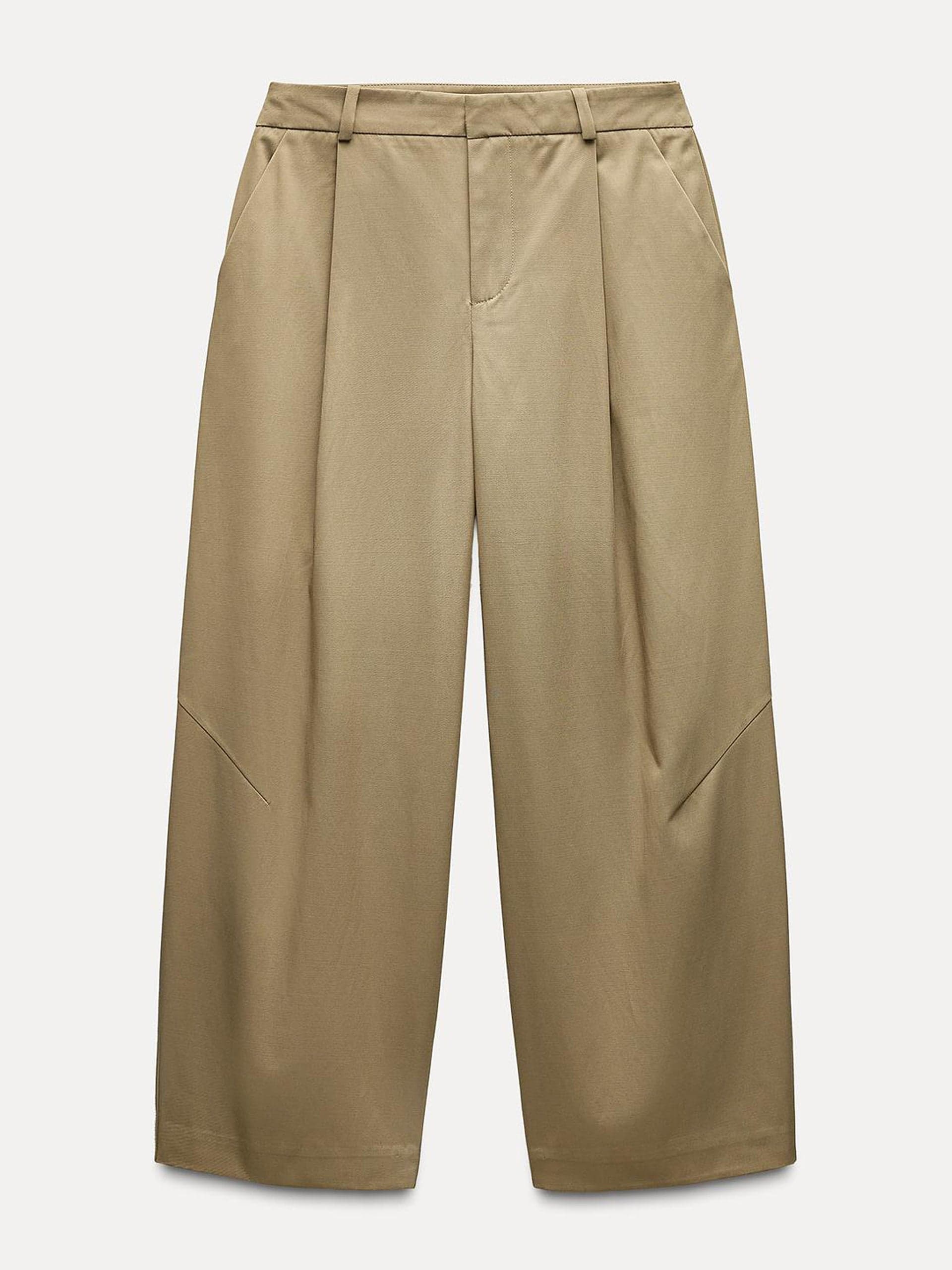 Darted trousers