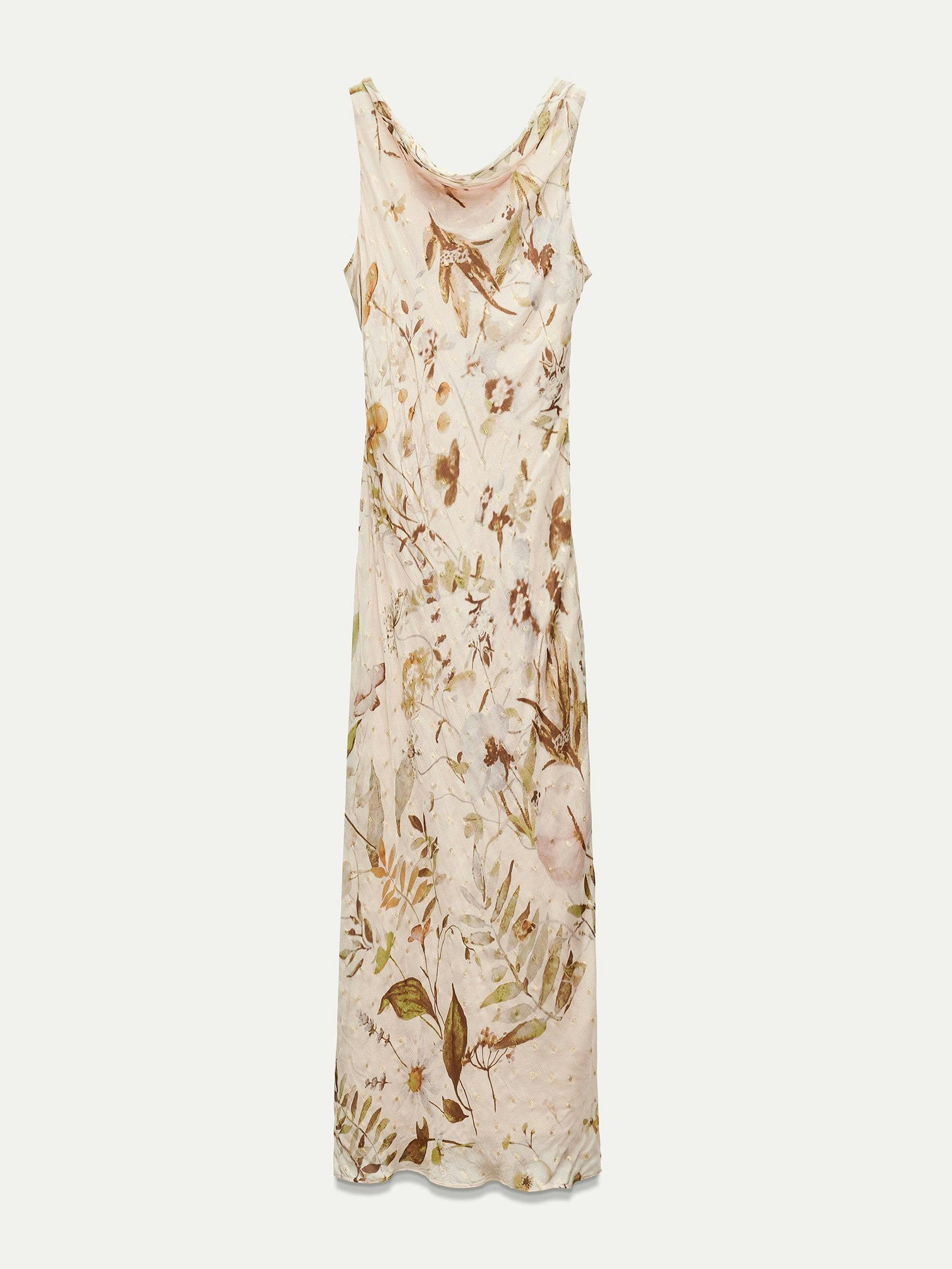 ZW Collection printed halter dress