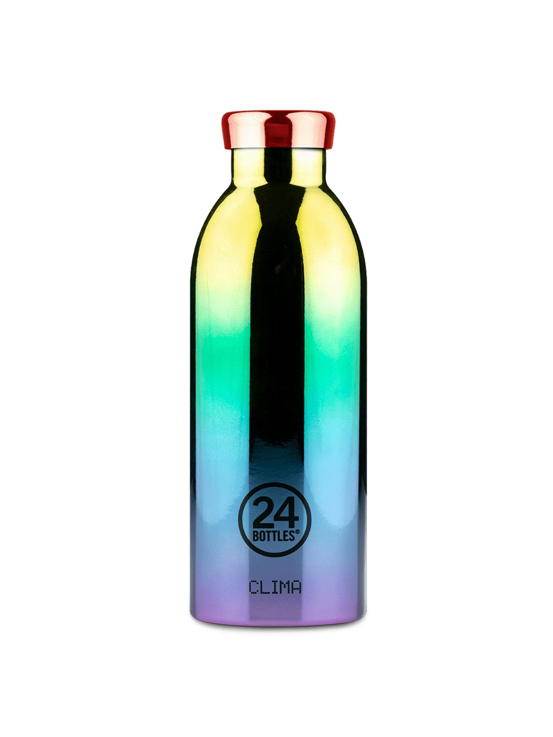Rainbow chrome insulated bottle