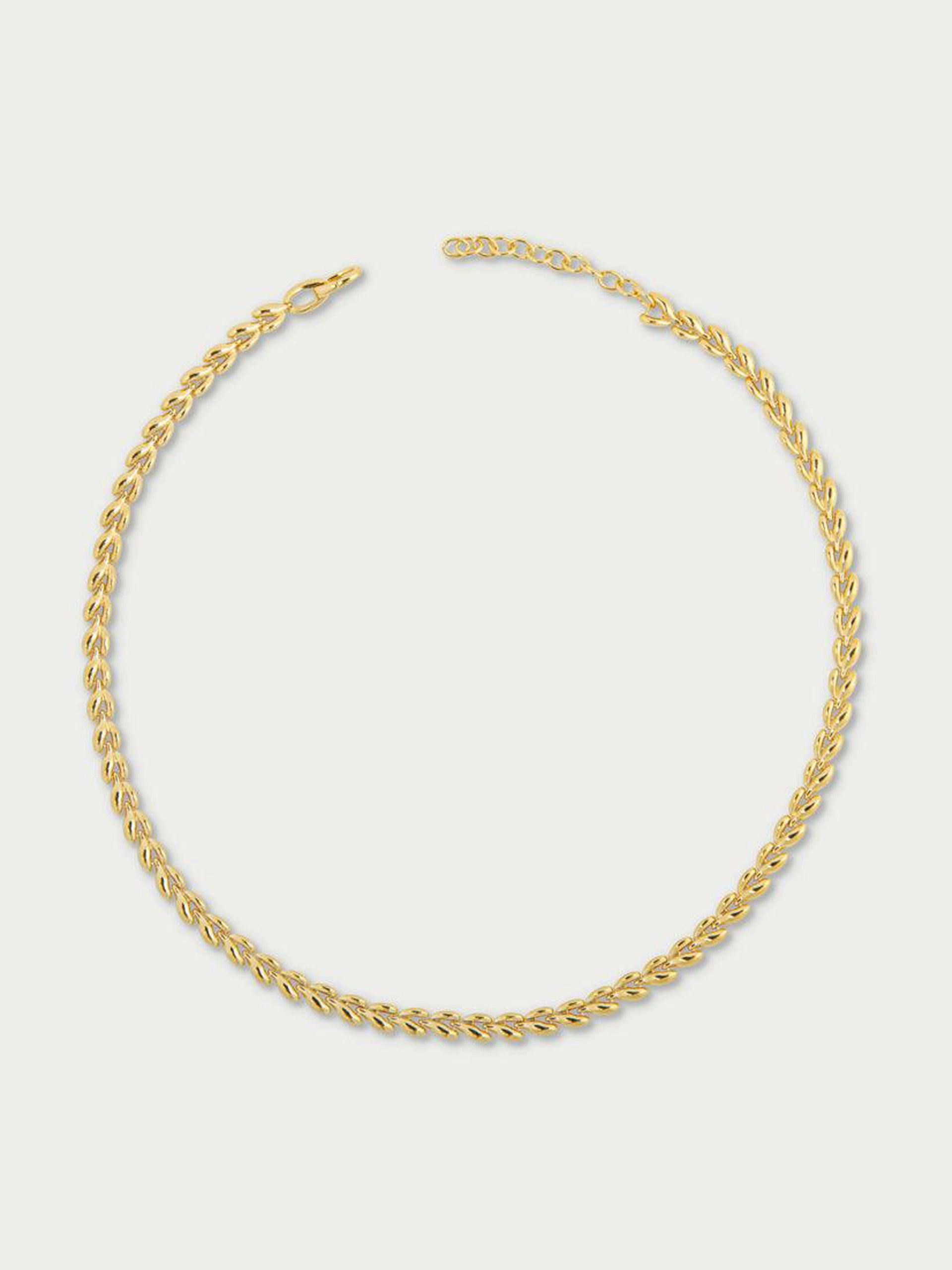 The Fishbone classic chain necklace