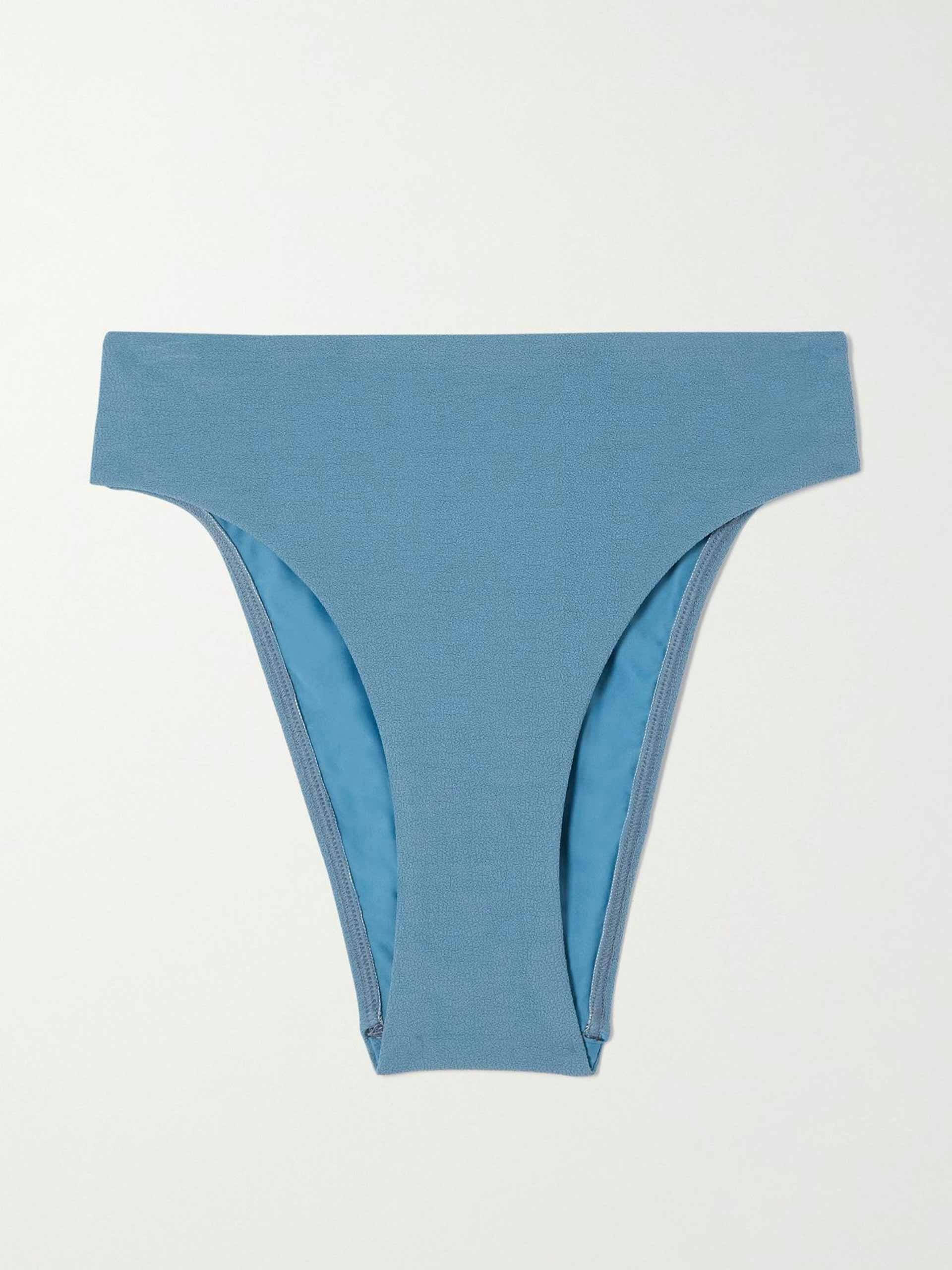 Blue bikini briefs