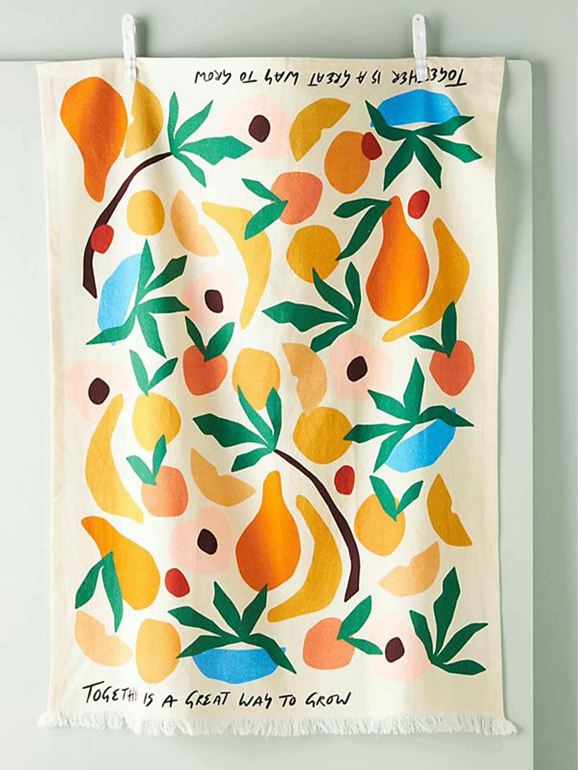 Maggie Stephenson 'Great Way To Grow' tea towel