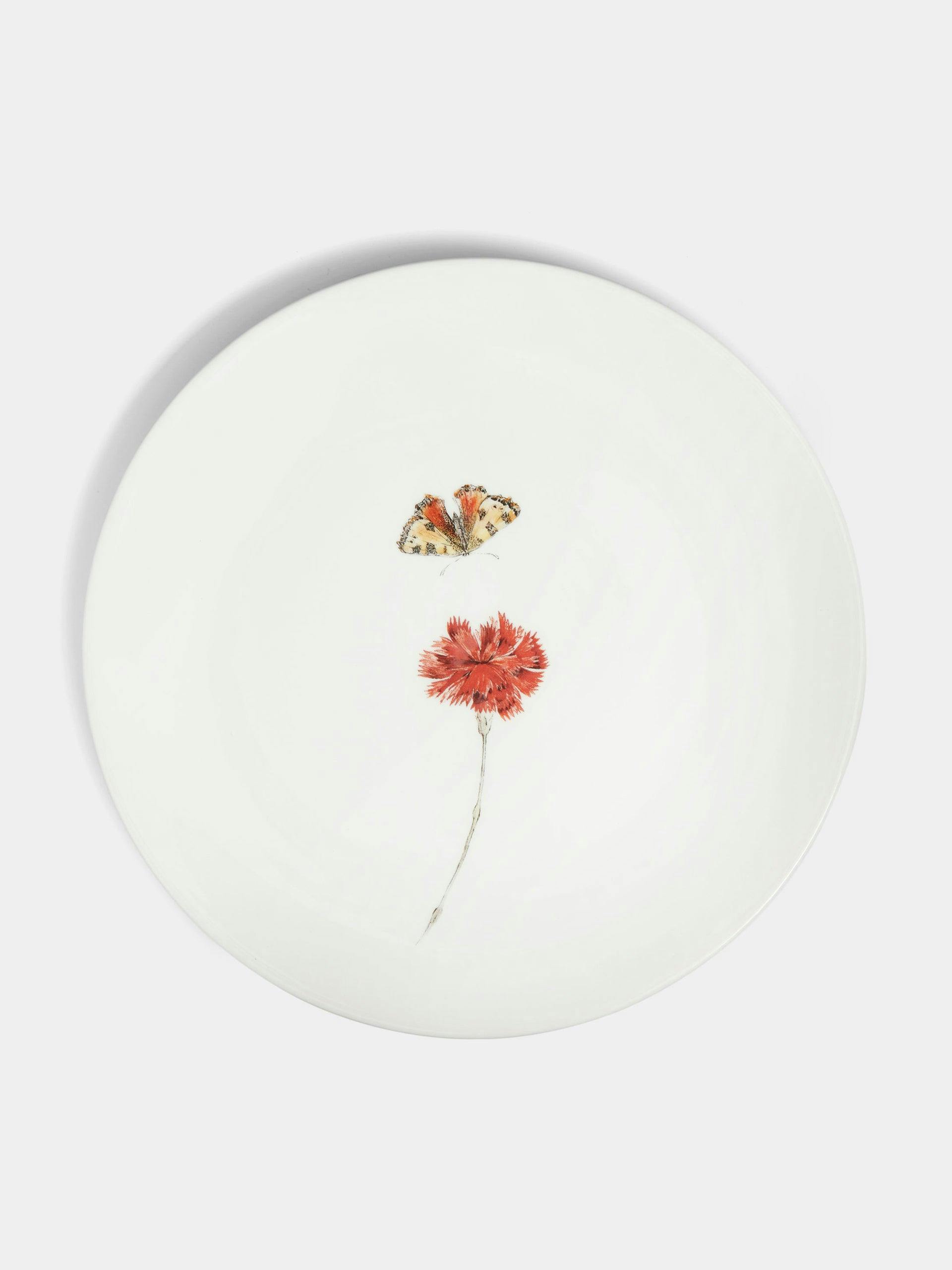 Flower and butterfly plates (set of 6)