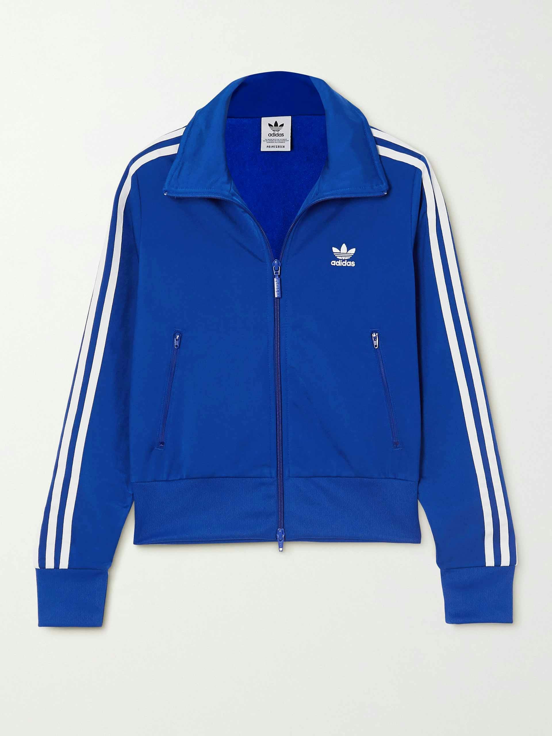 Blue track jacket