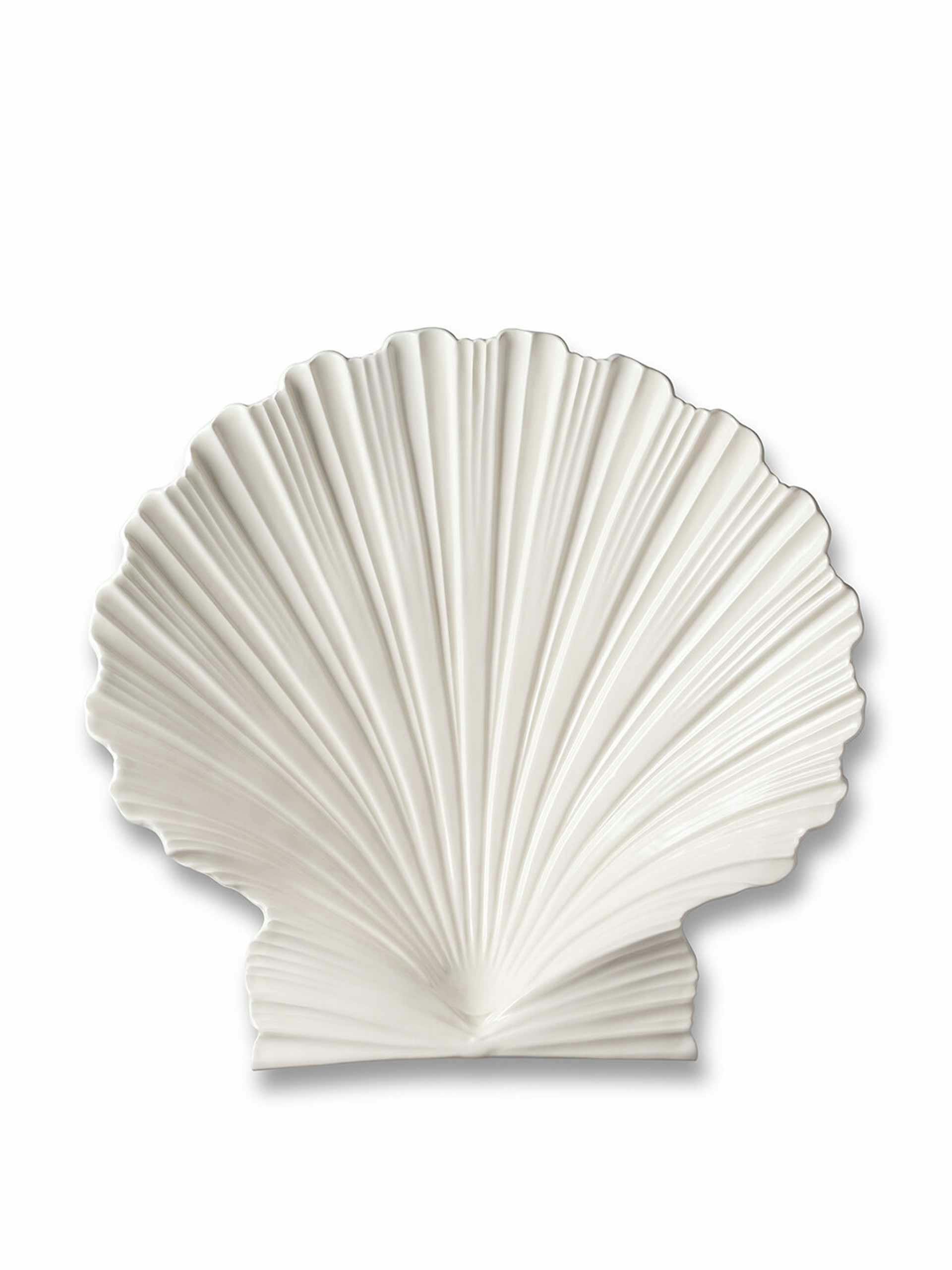 Ceramic shell platter
