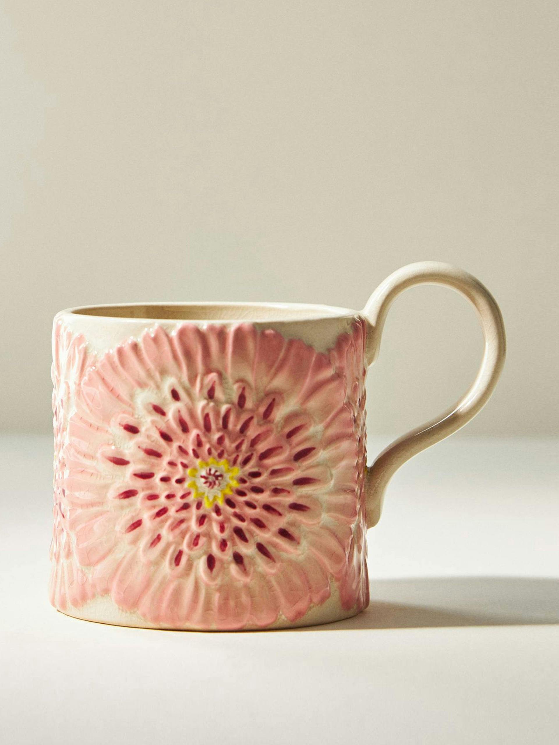 Lilipad floral mug
