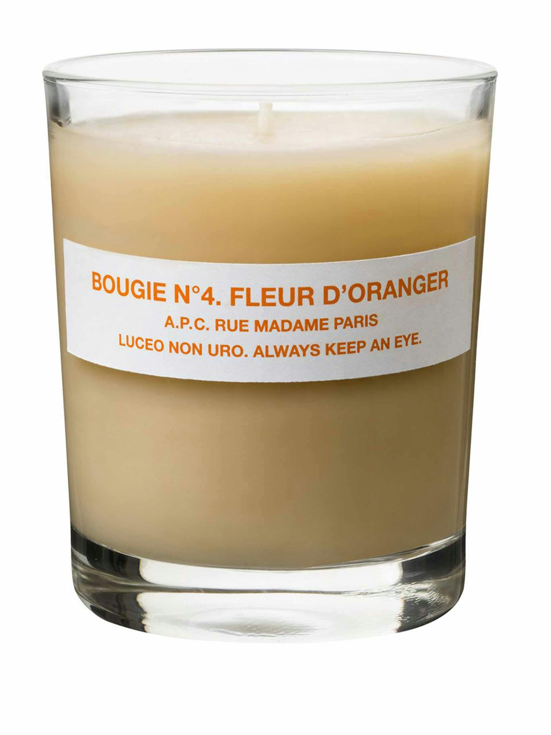 Bougie N°4. fleur d'oranger