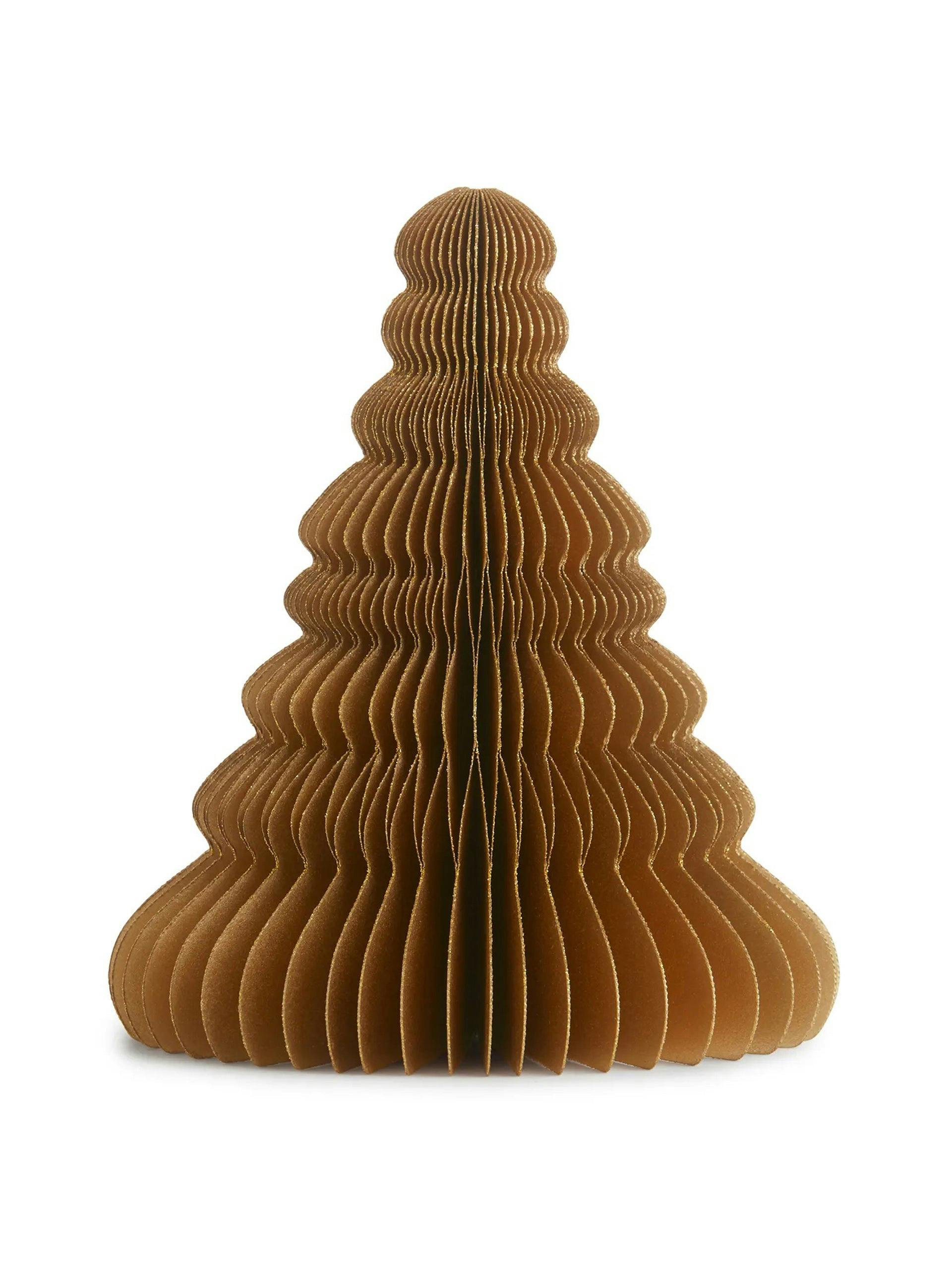 Gold honeycomb paper table decoration