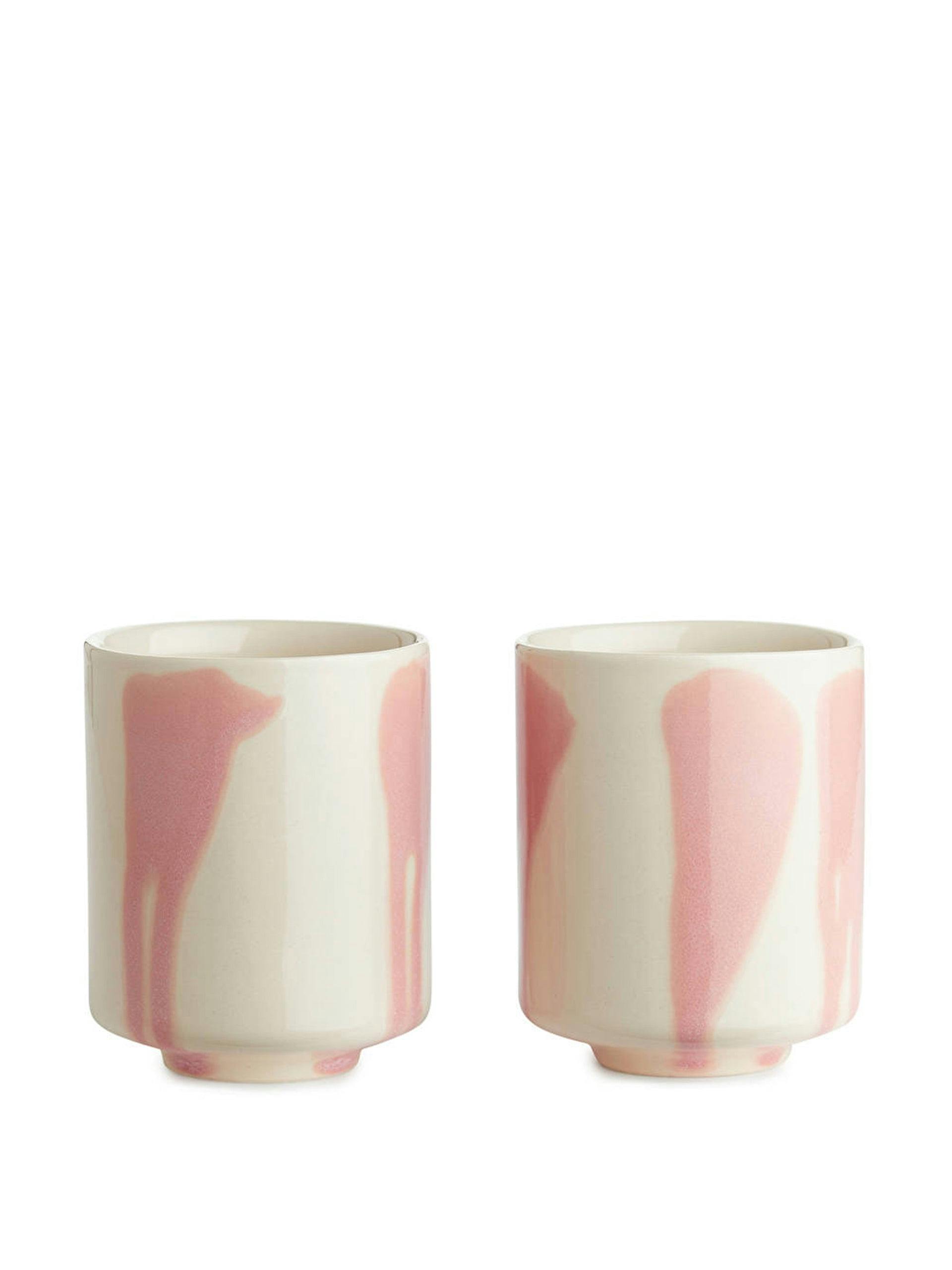 Stoneware cups (set of 2)