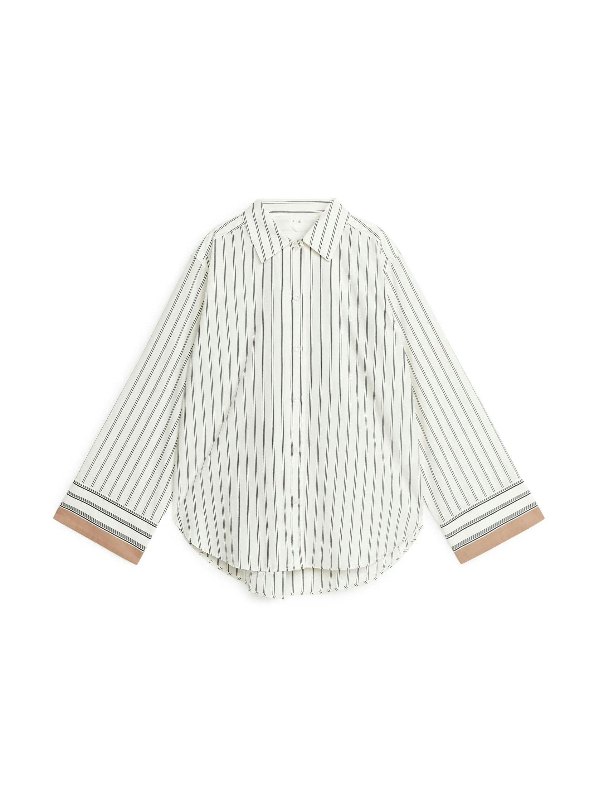 Striped pyjama shirt
