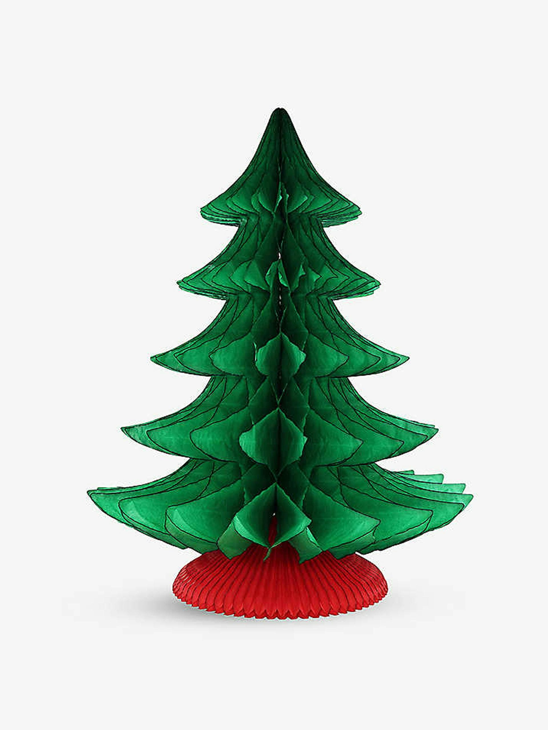 3D paper christmas tree