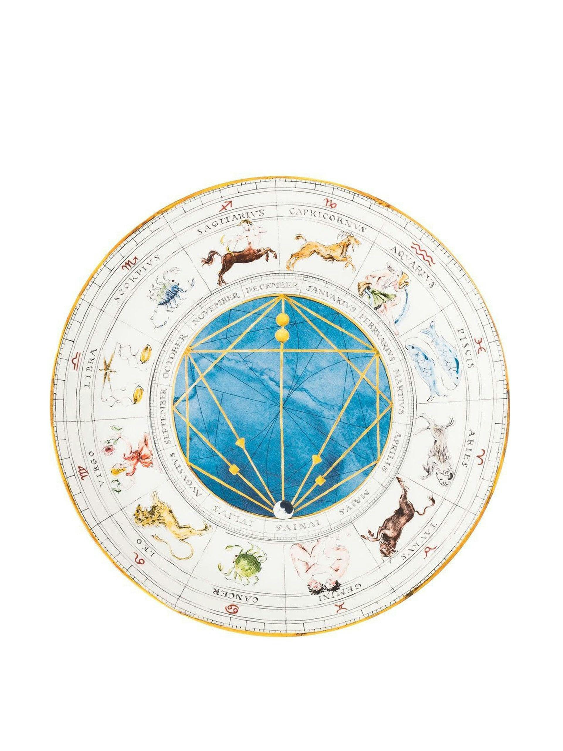 Zodiac Charger dinner plate