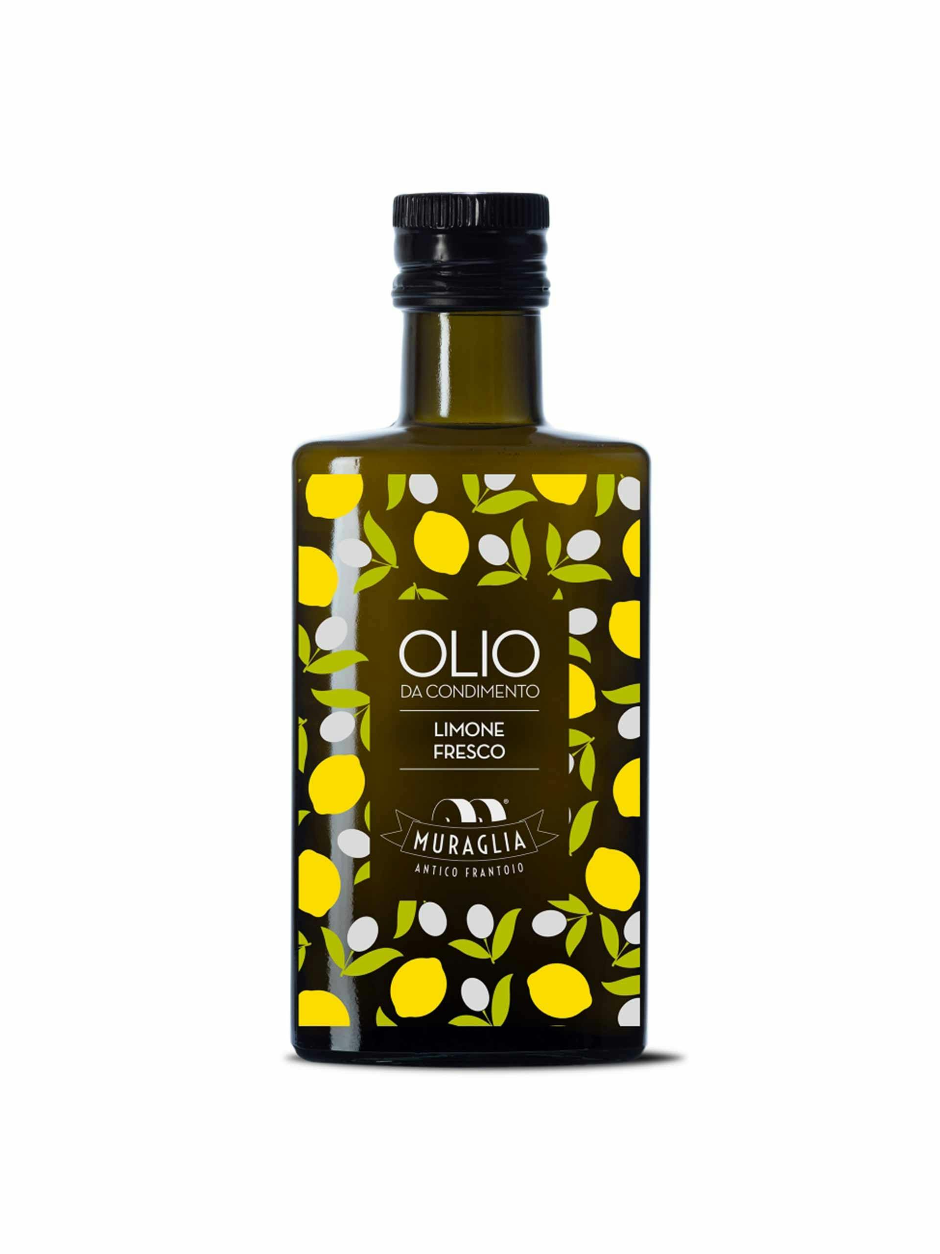 Aromatic lemon extra virgin olive oil