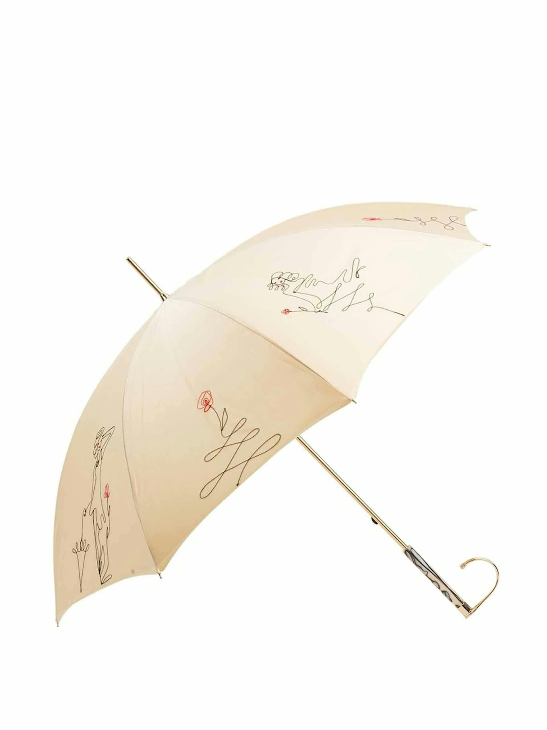 Ivory sketch umbrella