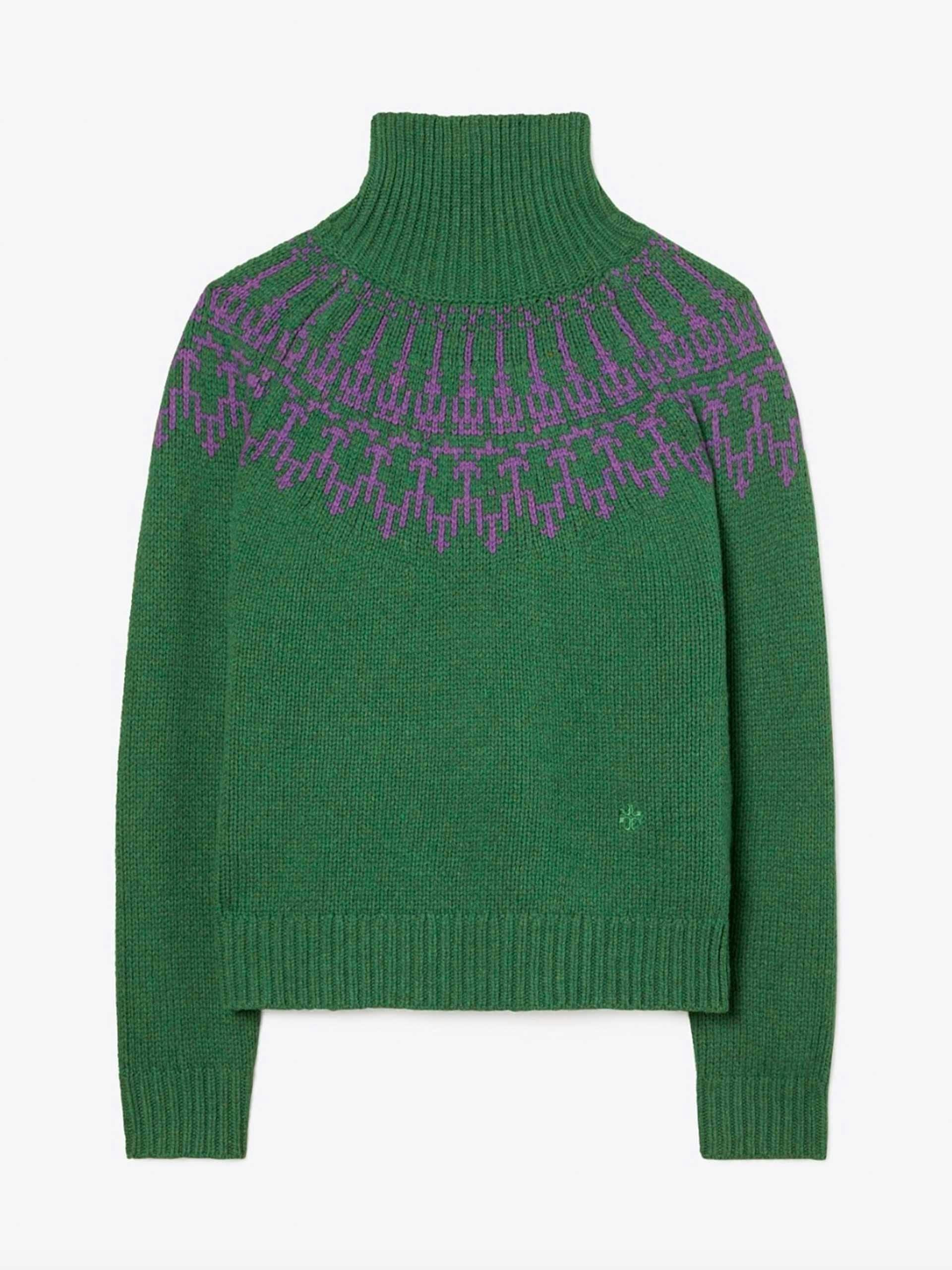 Merino fair isle sweater