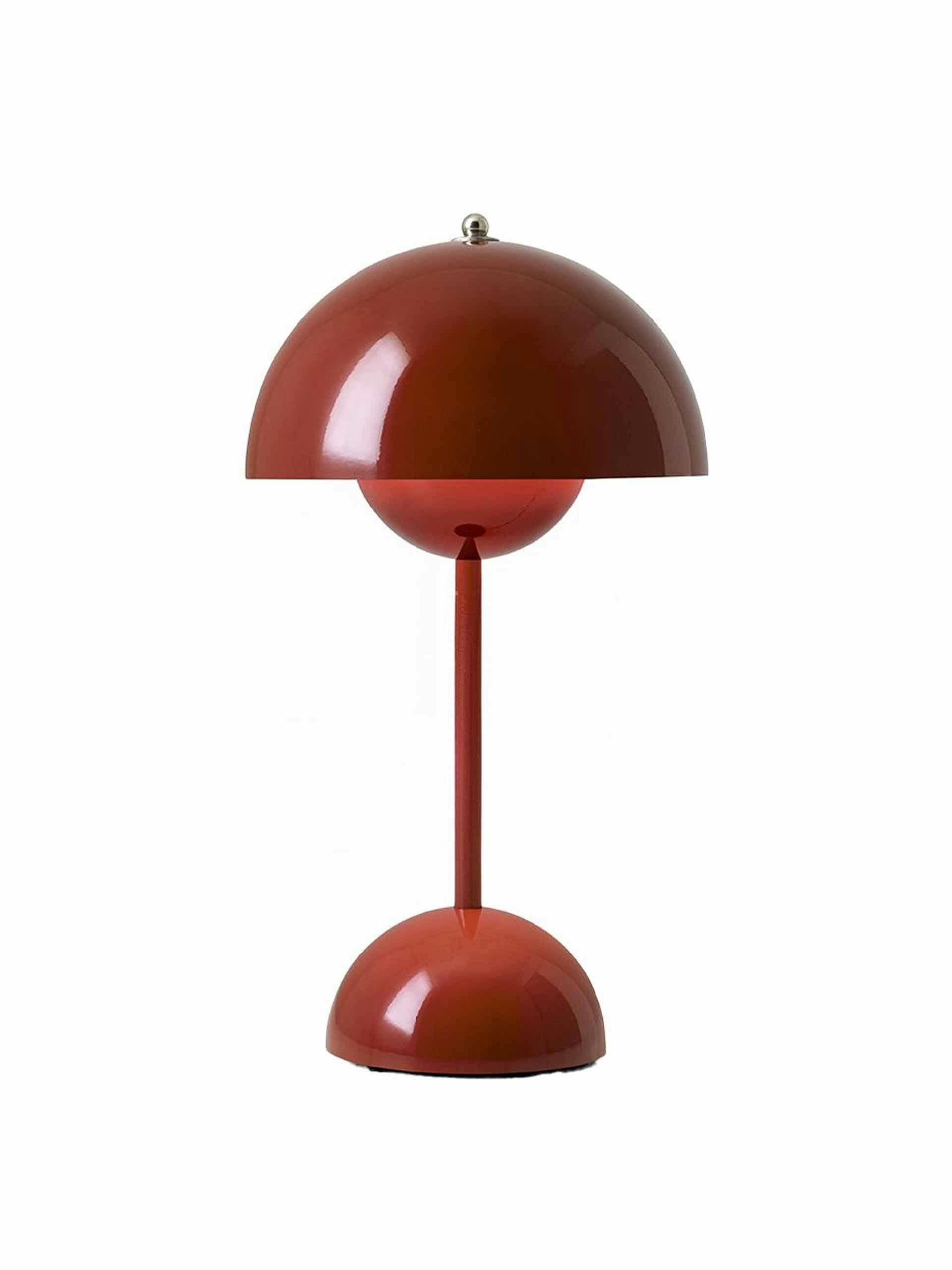 Flowerpot portable table lamp