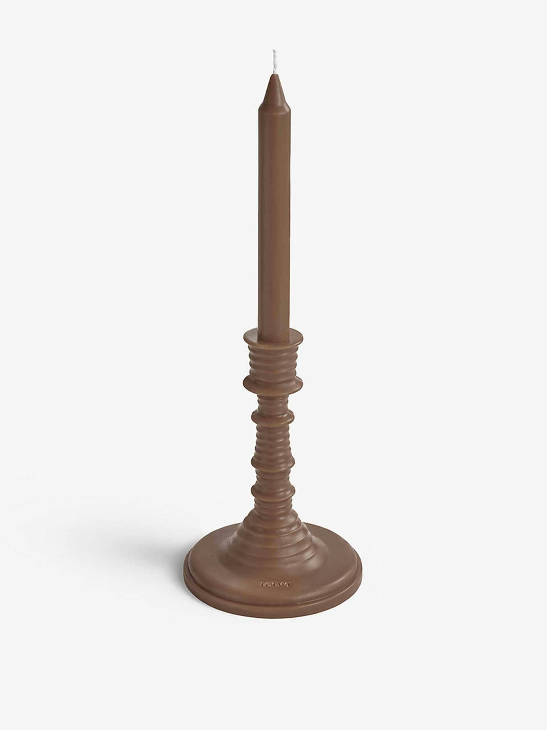 Coriander wax candlestick