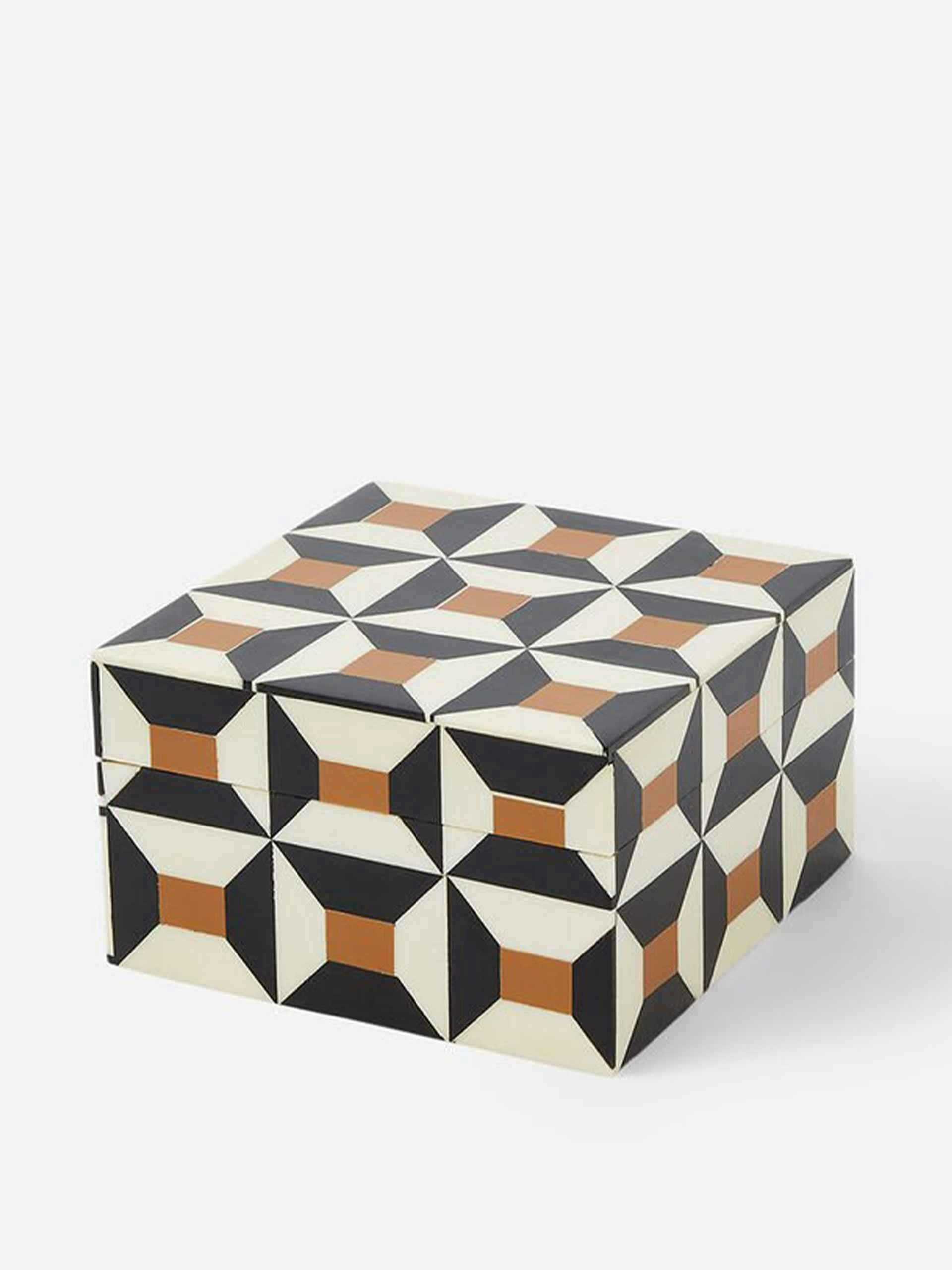Roma tile inlay box