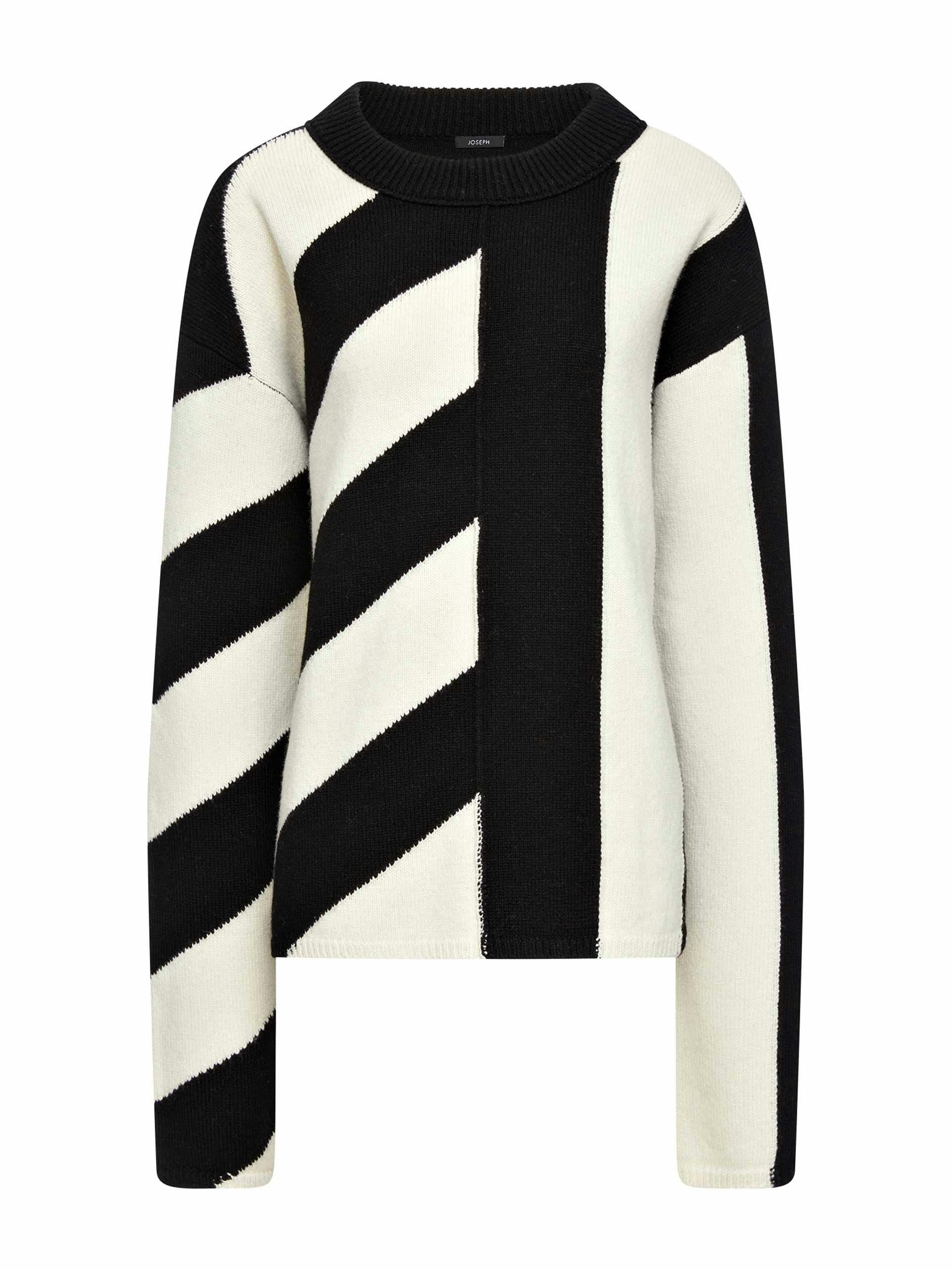Graphic knit jumper