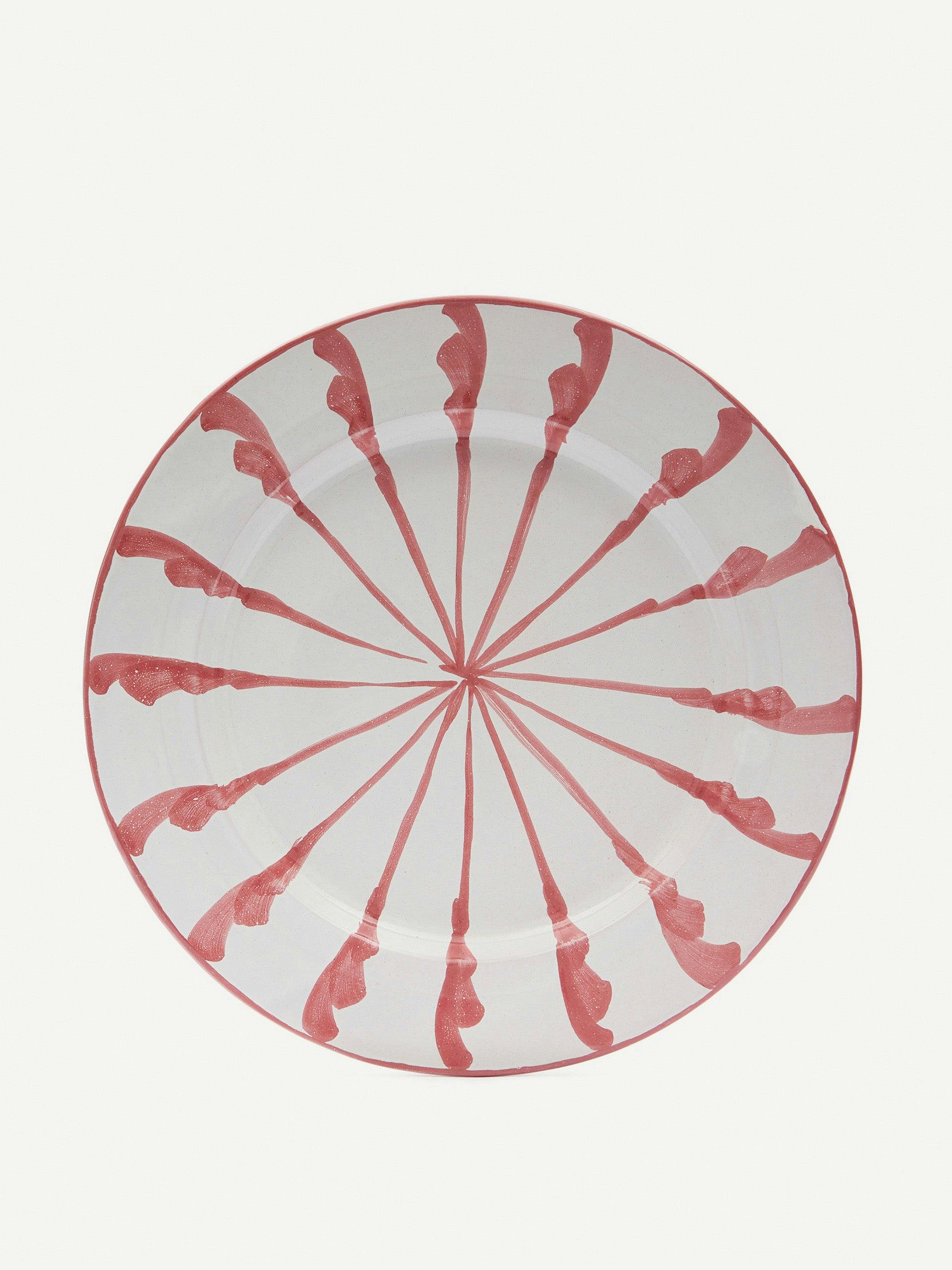 Pink Circus dinner plate