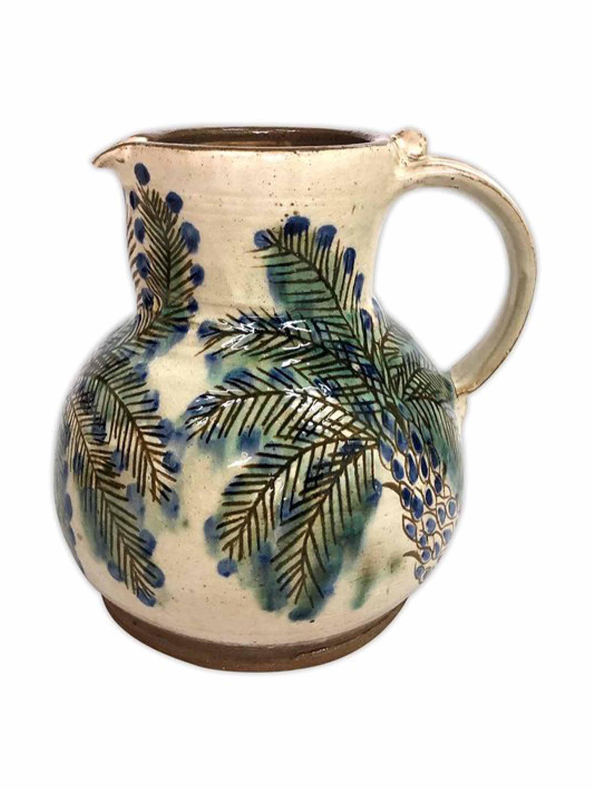 Palm tree print jug