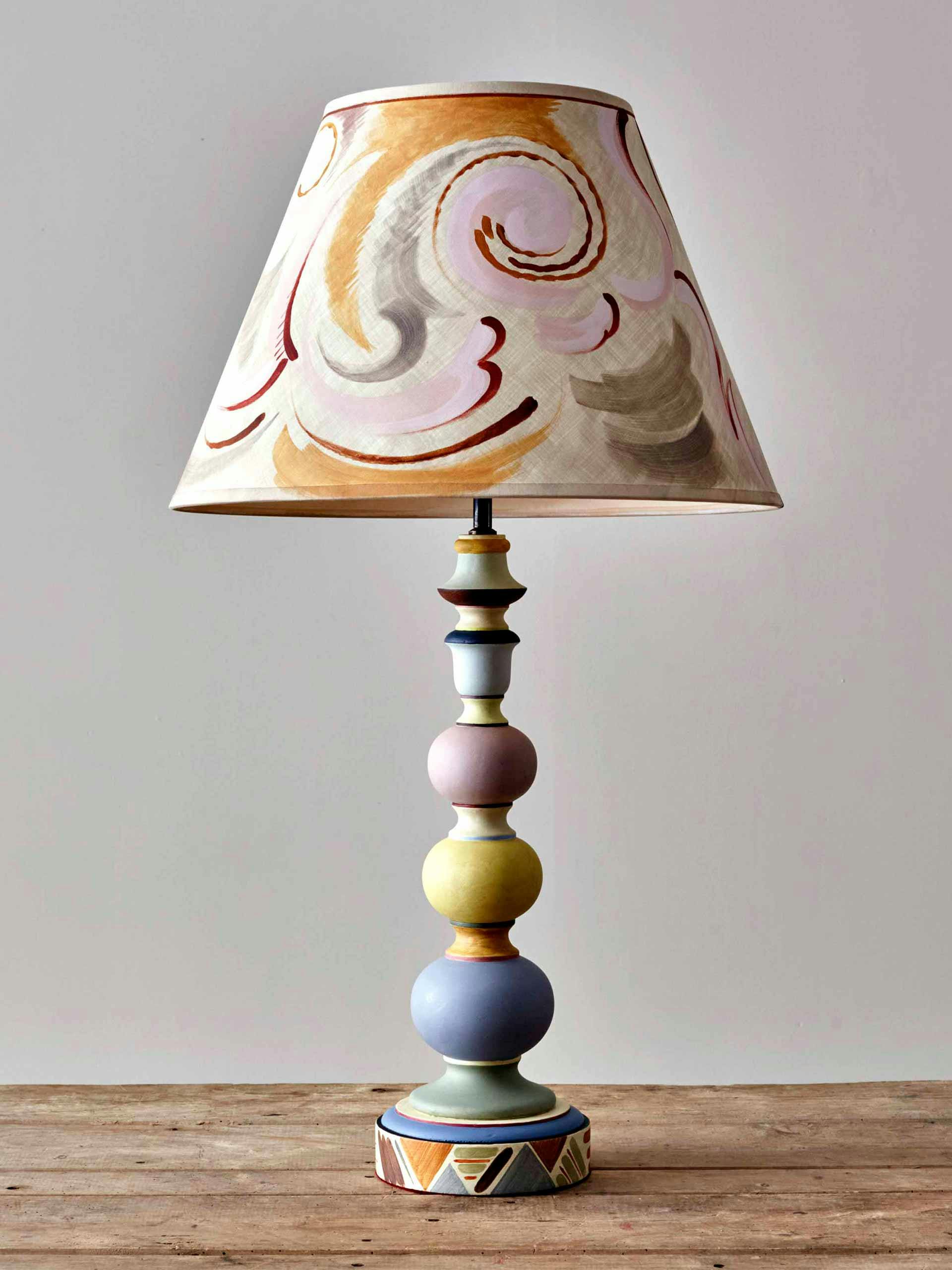 Colourful bobble lamp