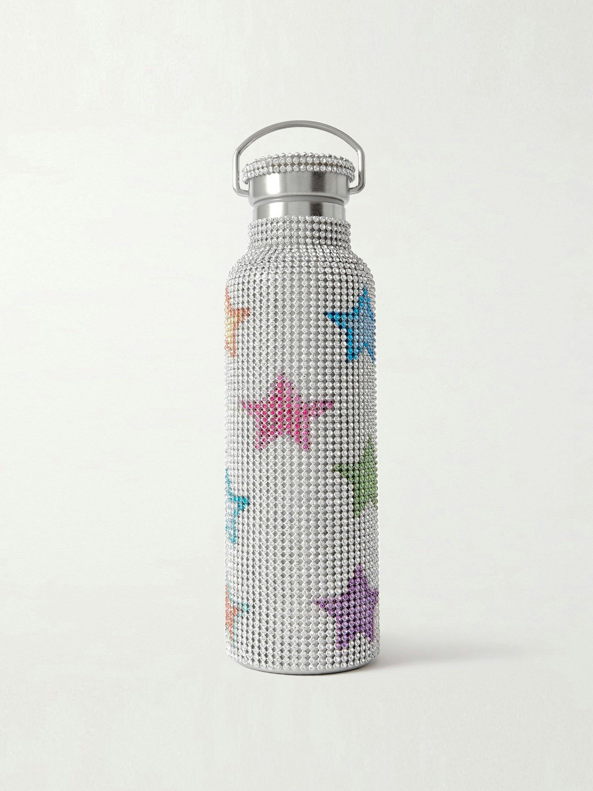 Crystal-embellished water bottle