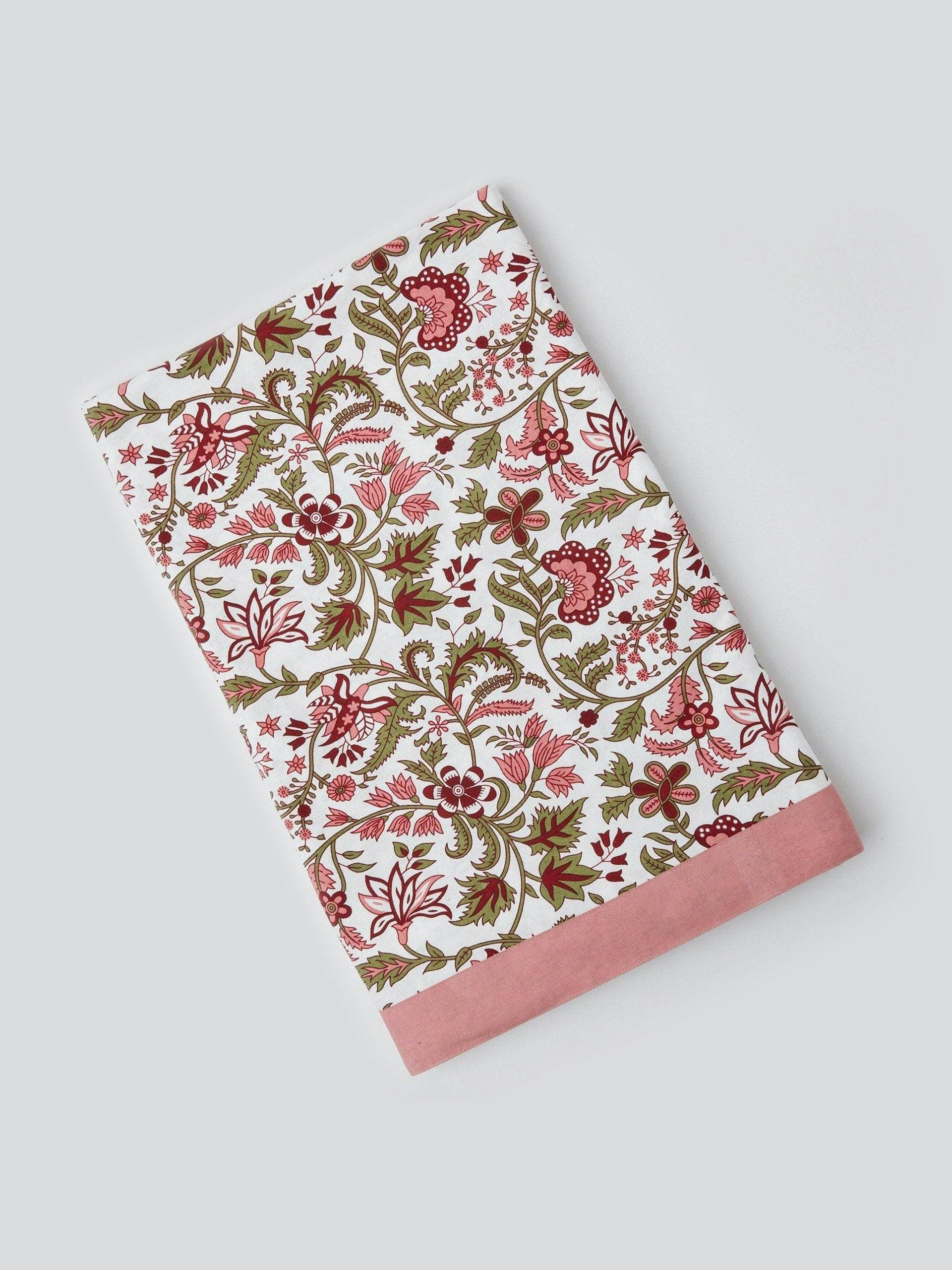 Pink Dahlia tablecloth