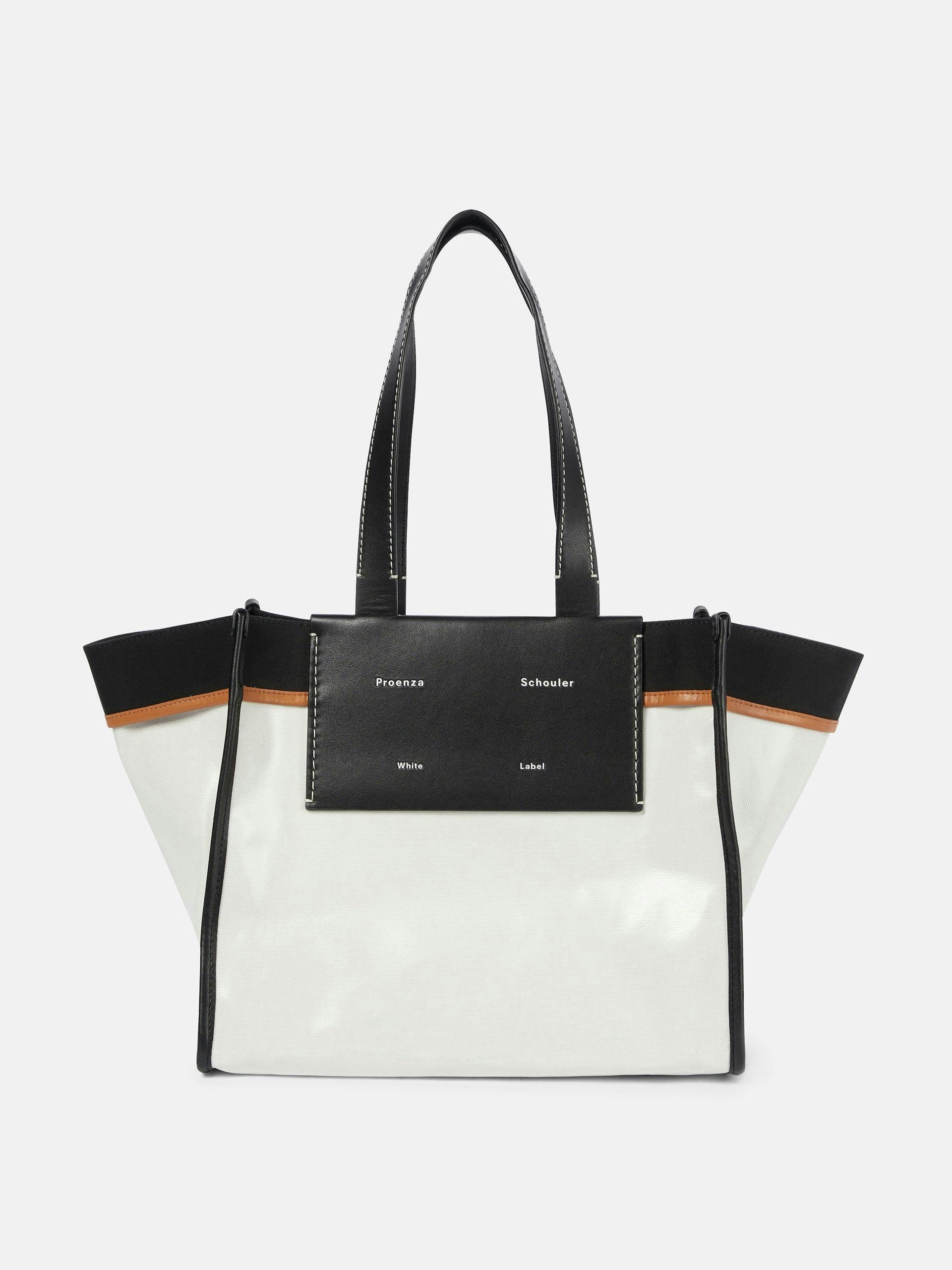 Morris Large coated canvas tote