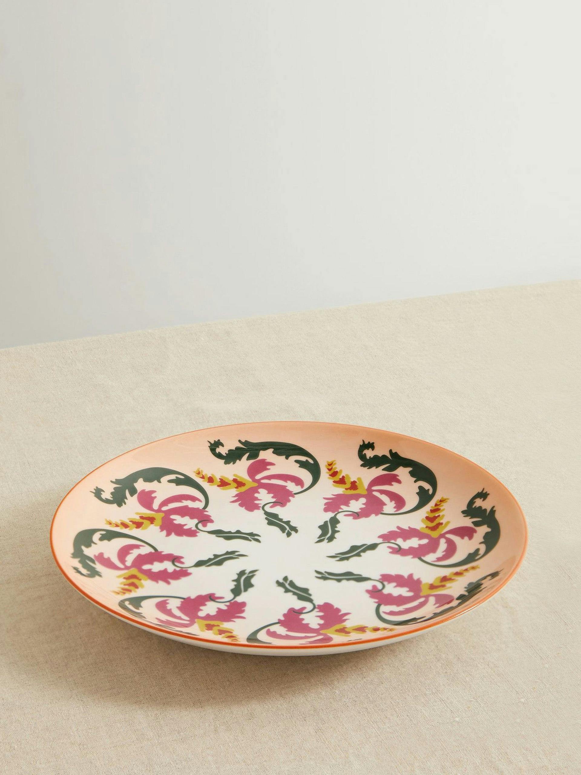 + GINORI 1735 Olga porcelain dessert plate