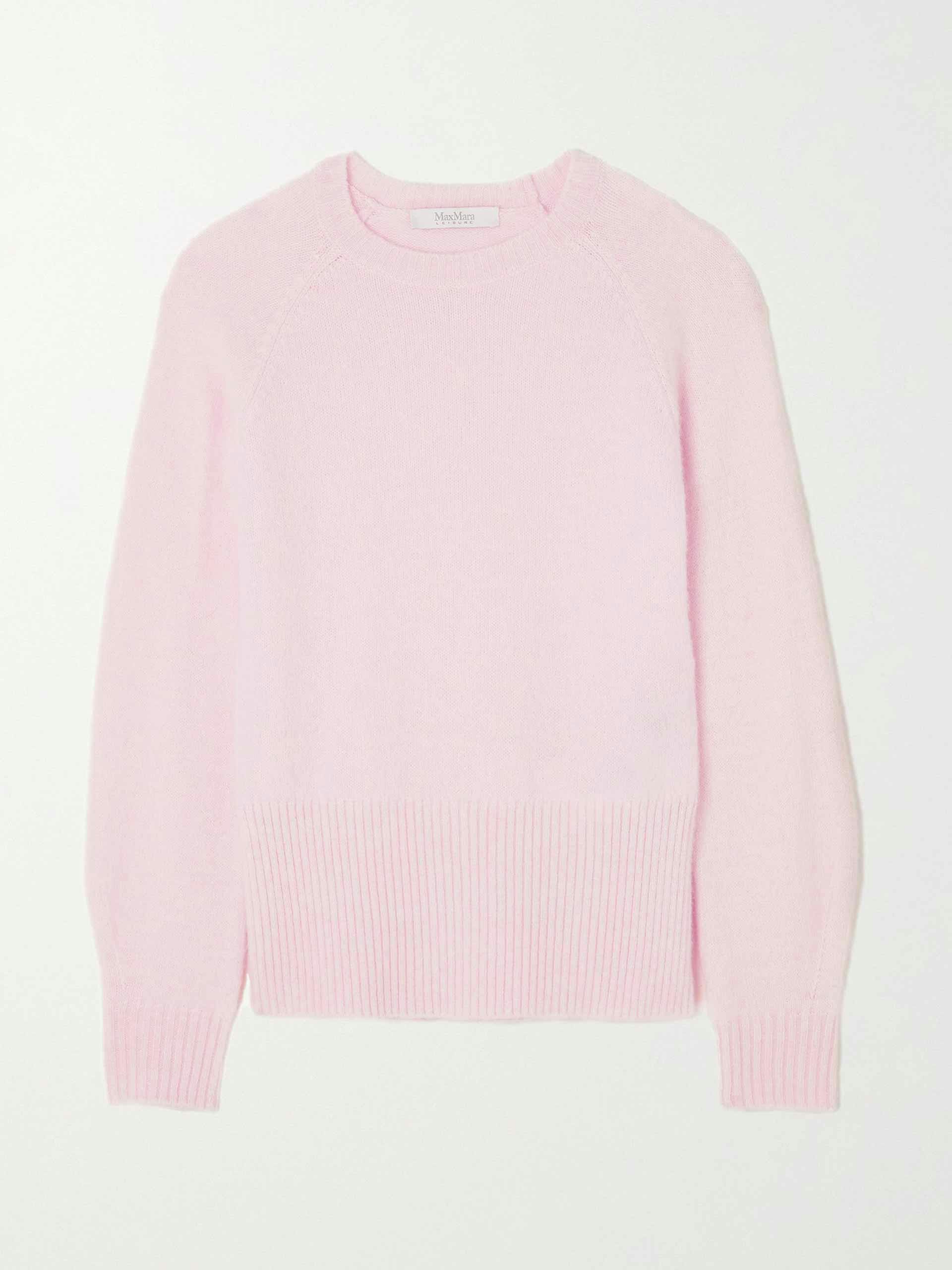 Pink wool sweater
