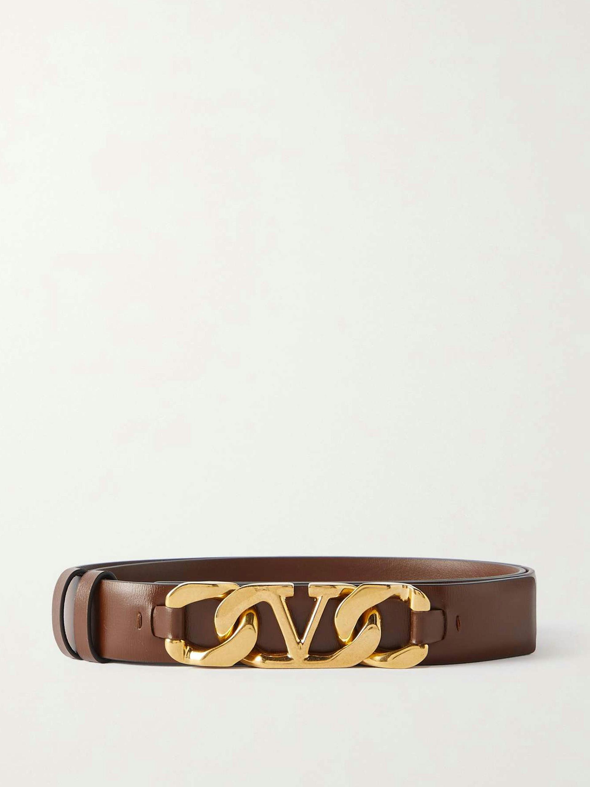 Valentino Garavani VLOGO leather belt