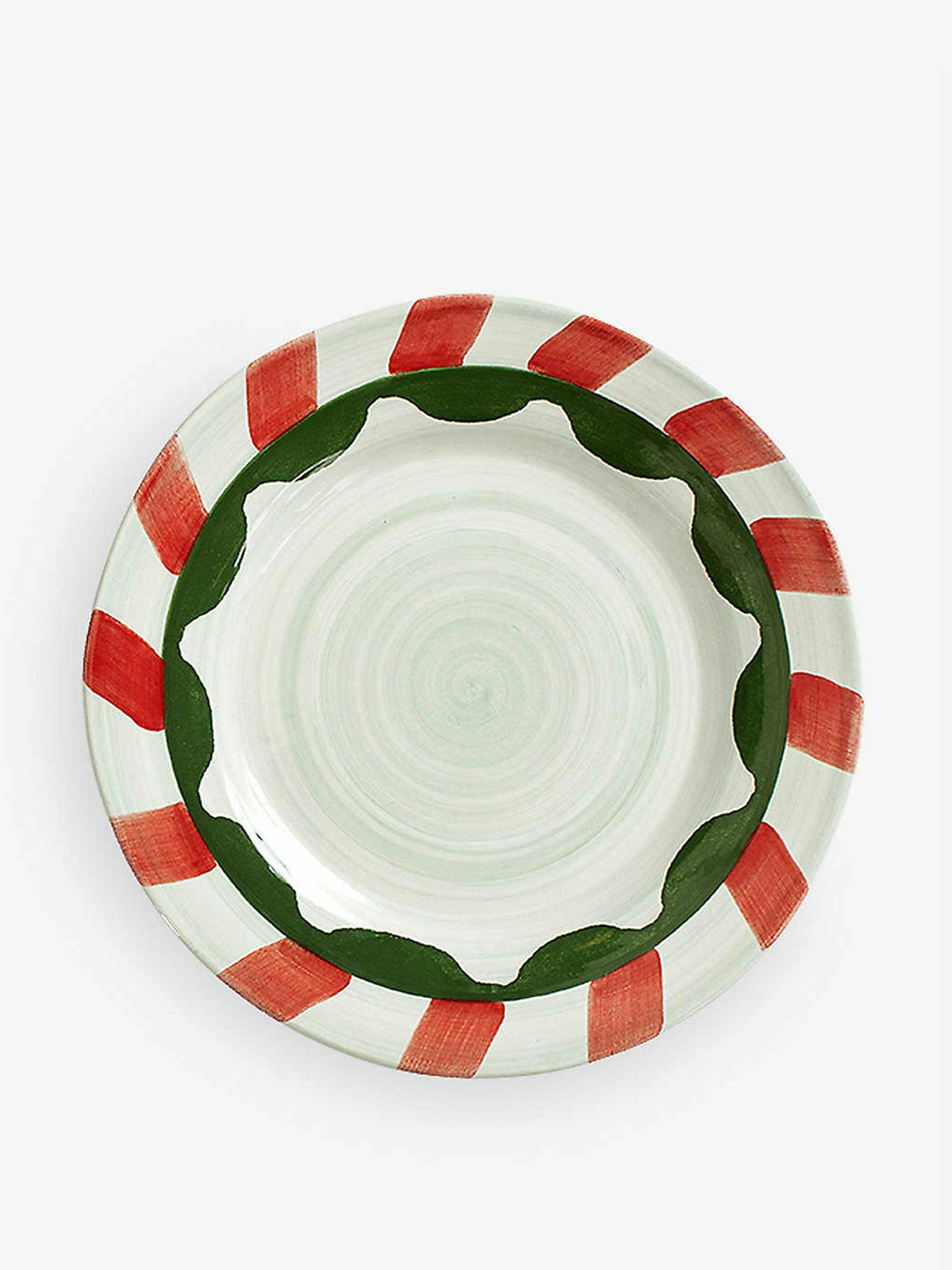 Ceramic breakfast plate