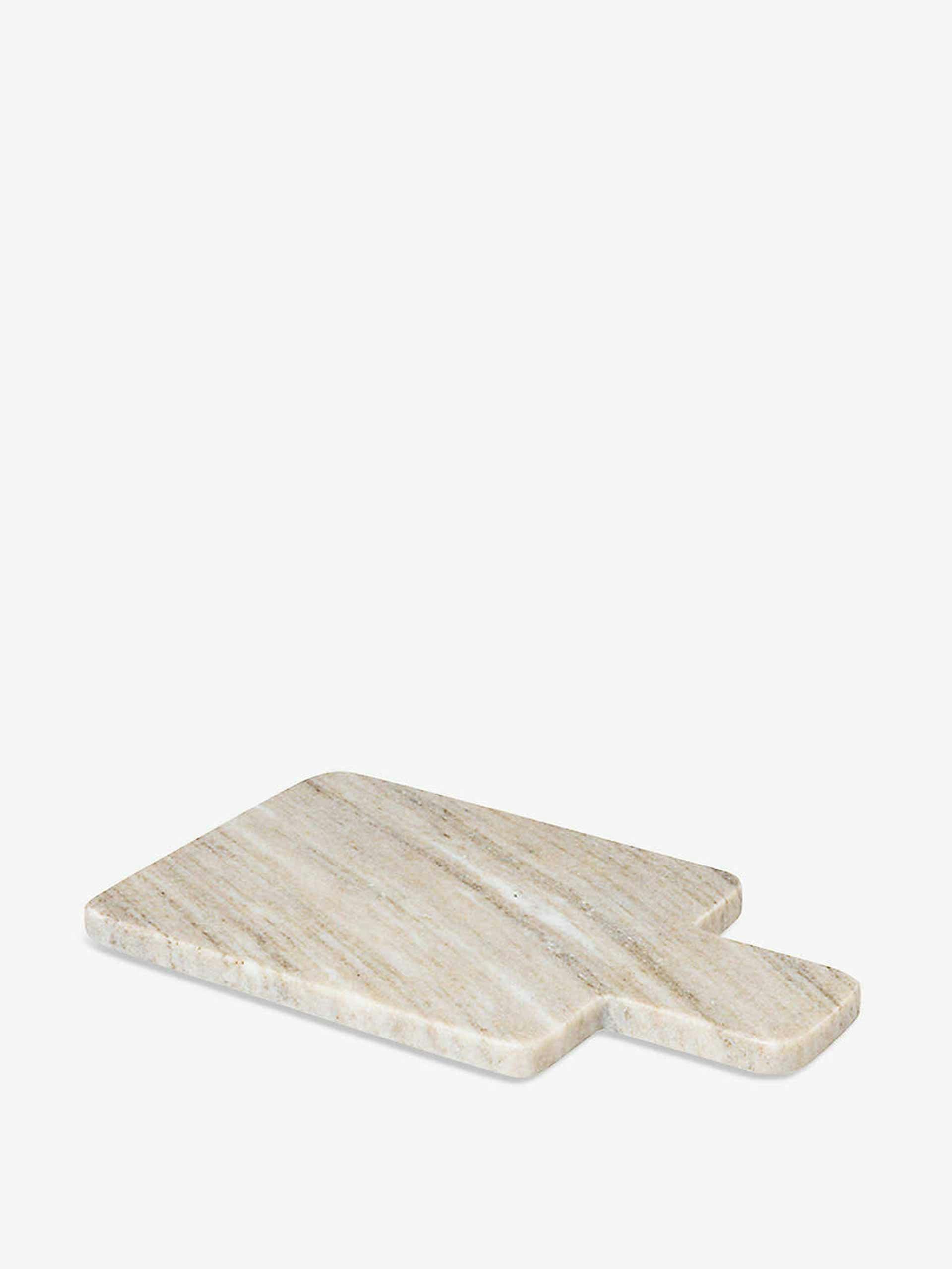 Beige marble chopping board