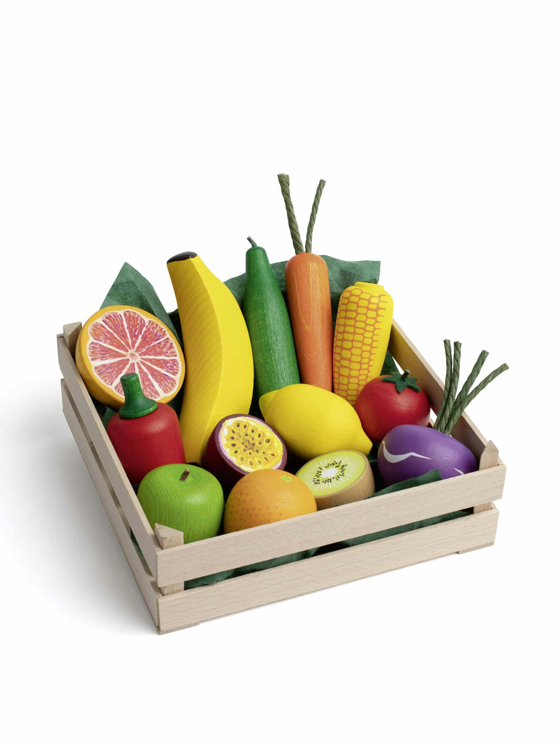 Fruit and vegetable toy box