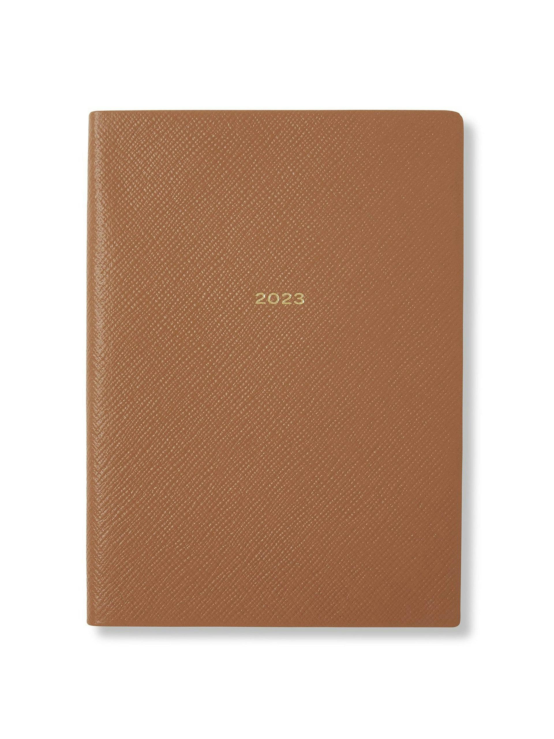 2023 Soho diary in Panama leather