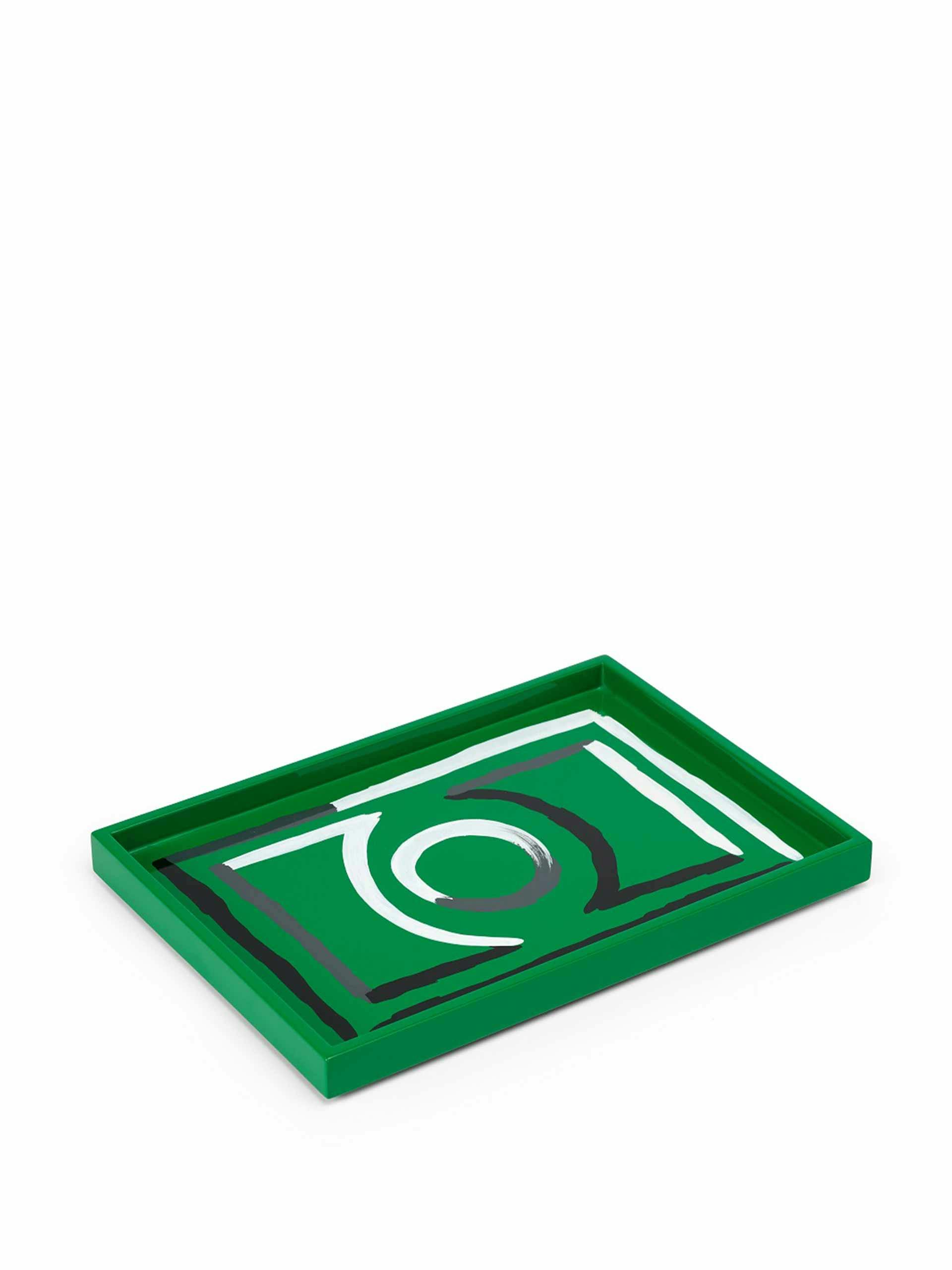 Green tray