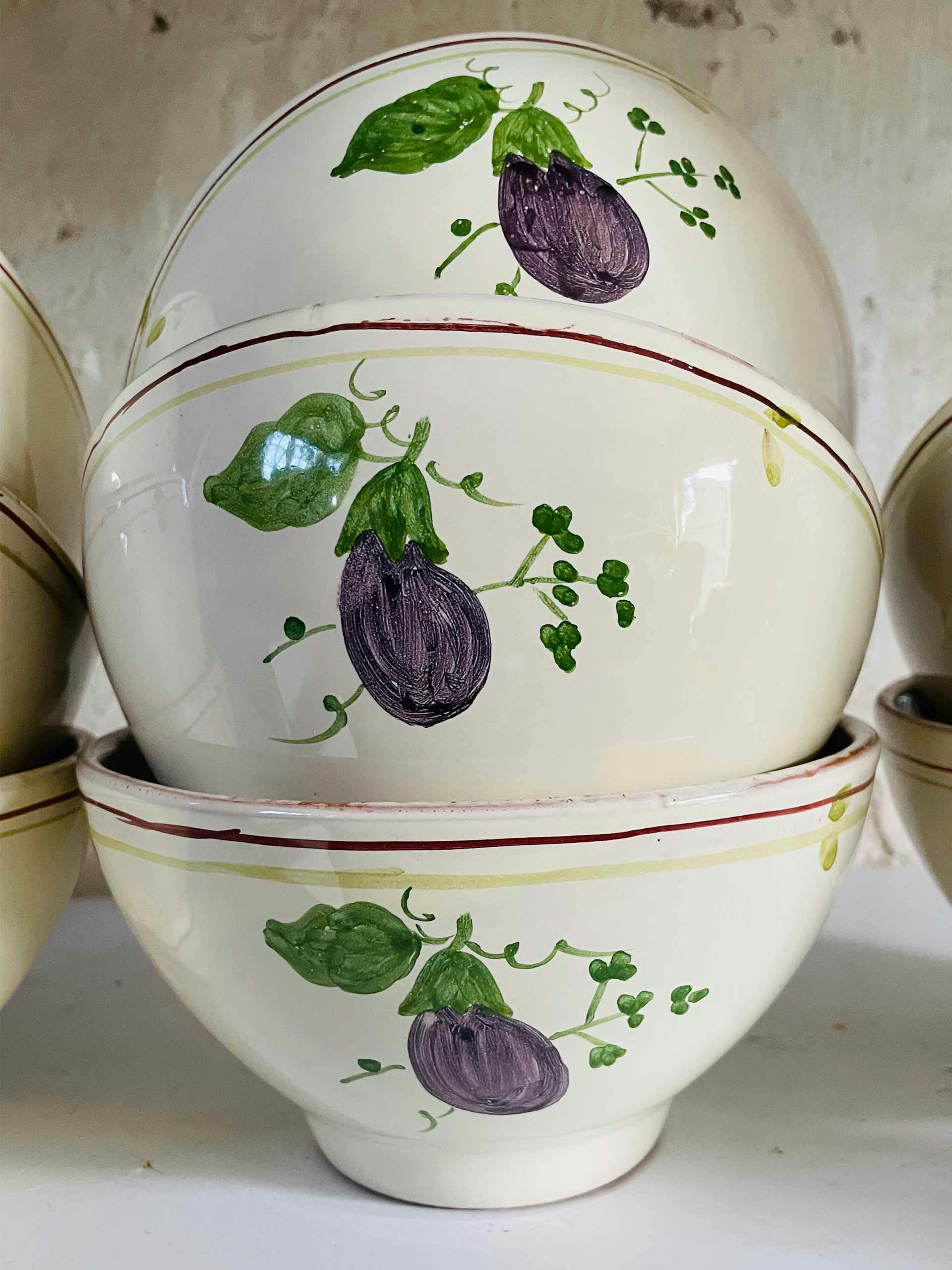 Aubergine bowl