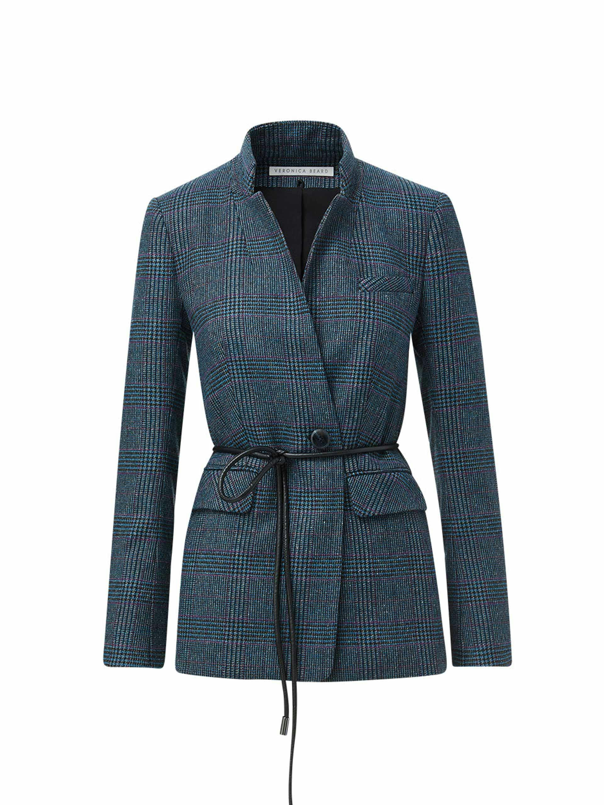 Wilshire houndstooth Dickey jacket