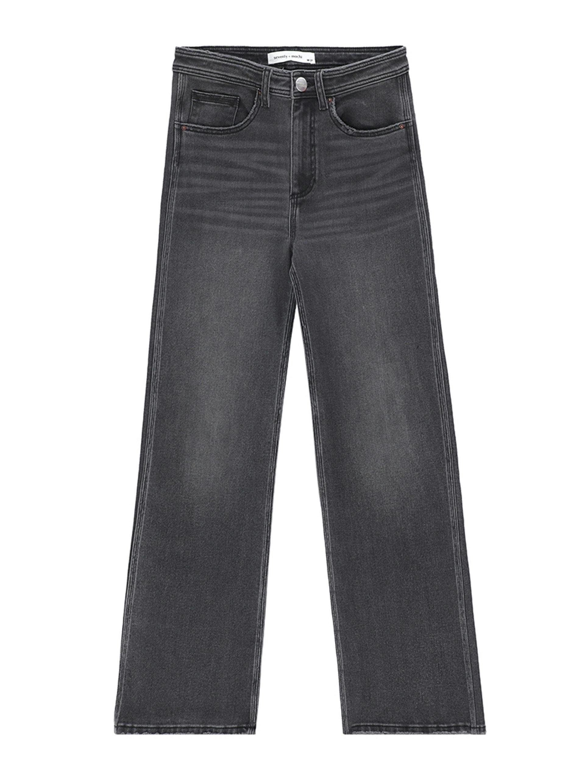 Washed charcoal Mabel jeans